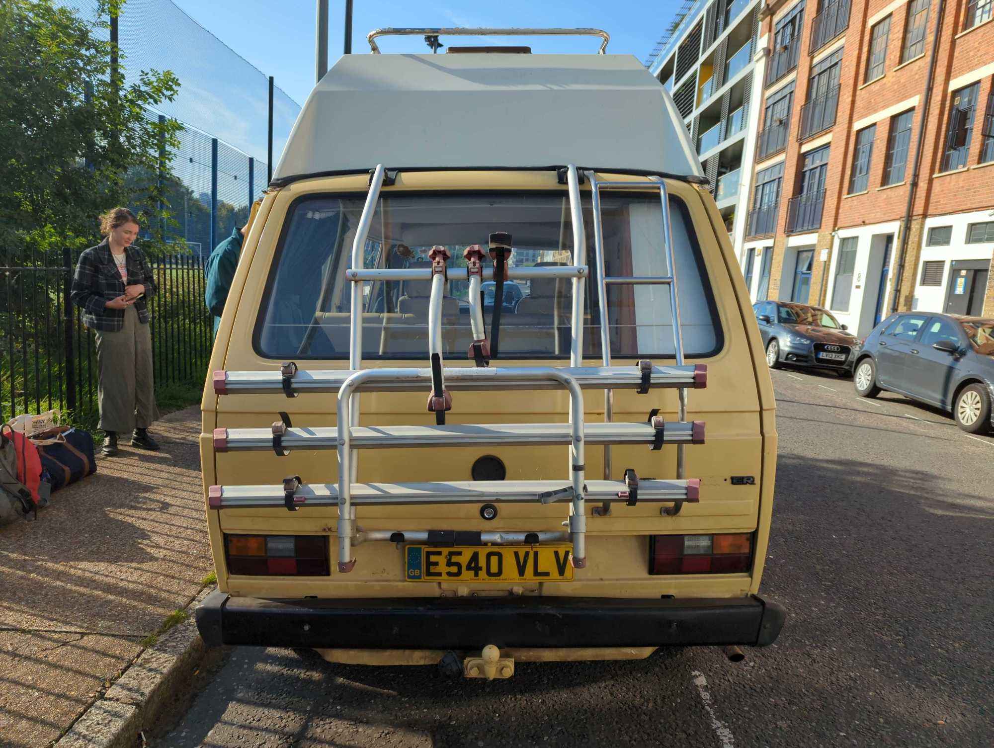 A VW T3 Campervan called Frieda and for hire in London, London