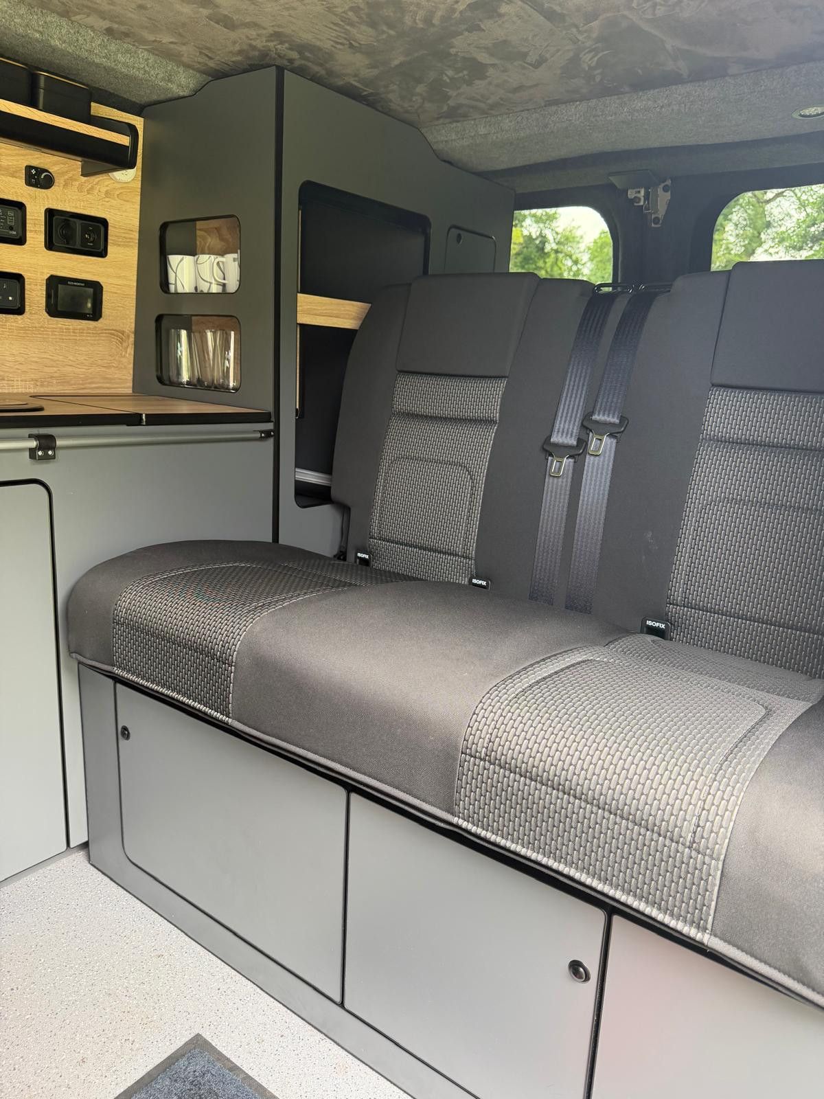 A Ford Campervan called Cwtch and for hire 