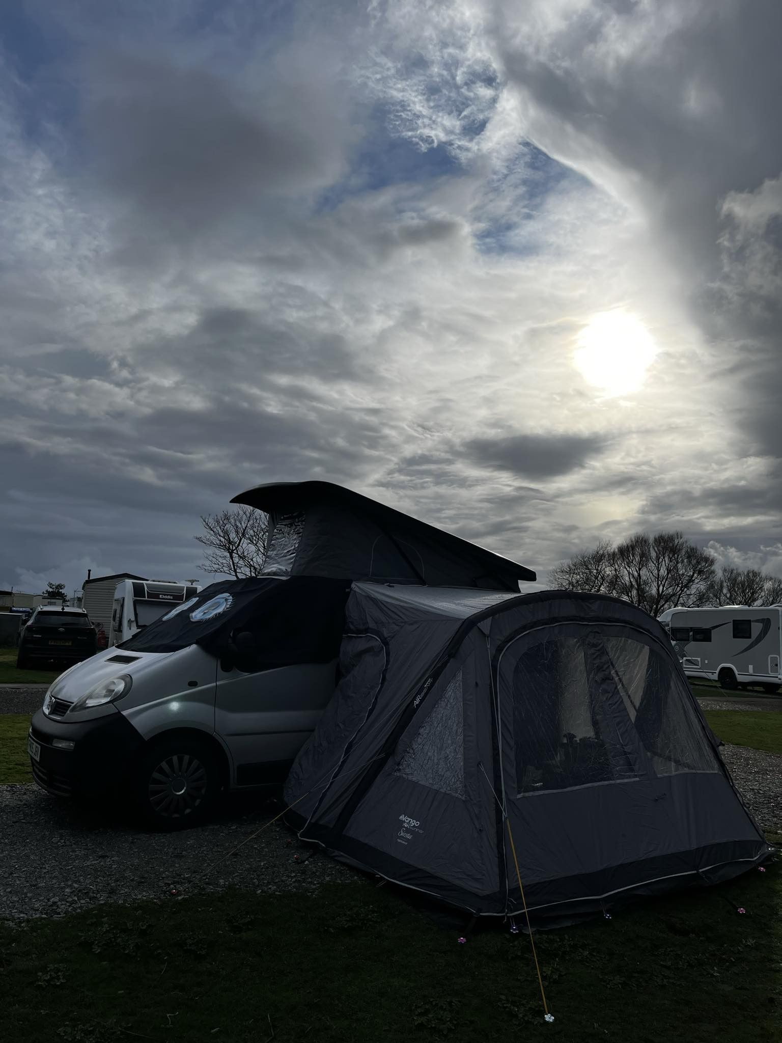 A Vauxhall Campervan called Frank and for hire 