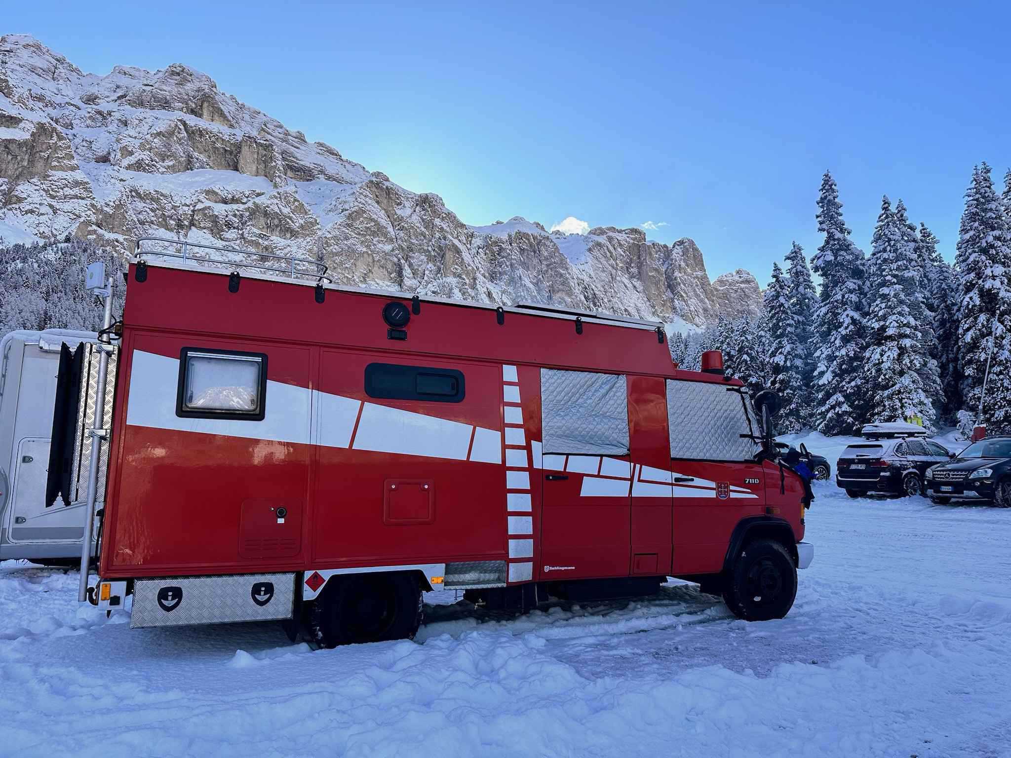 A Mercedes Campervan called Helga and for hire in Buckinghamshire, Buckinghamshire