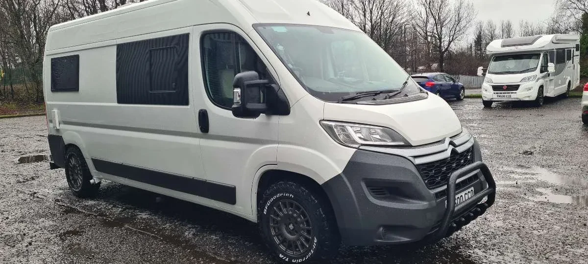 A Citroen Campervan called GLEN and for hire 