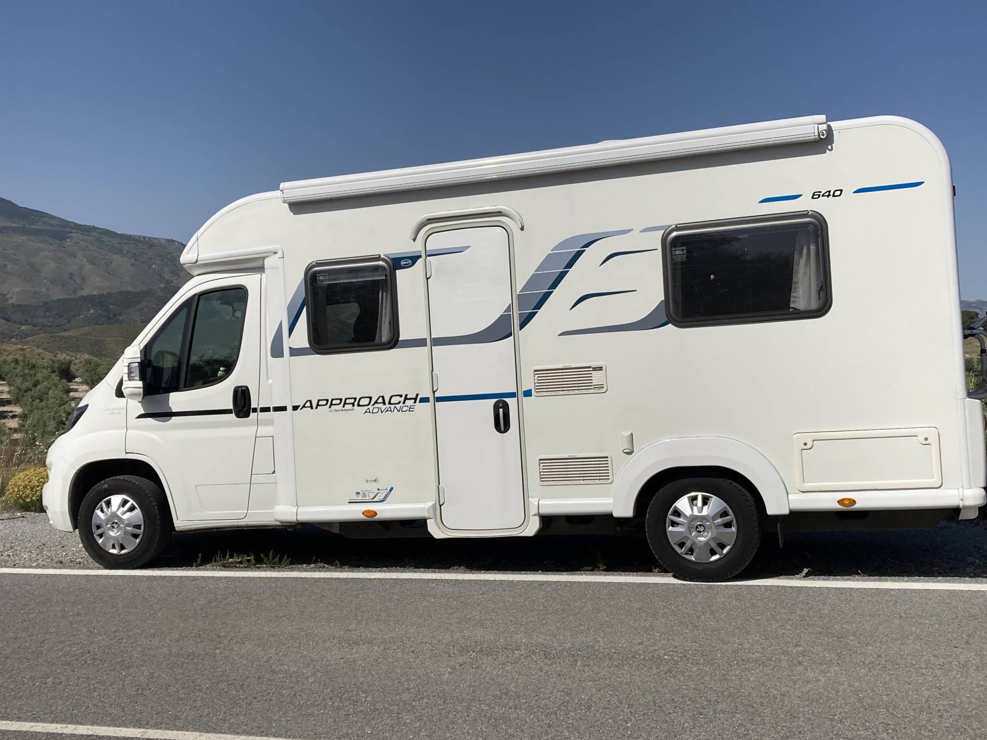 A Low Profile Motorhome called Freedom and At 6.4m long it's not too small or too large for hire in Keith, Moray