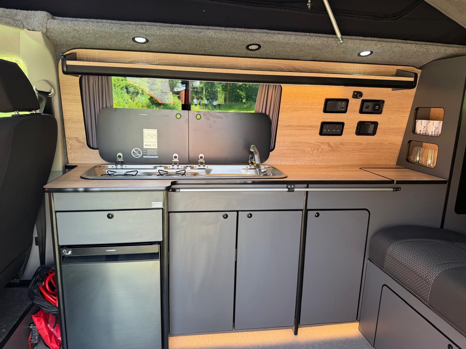 A VW T6 Campervan called Hapus and for hire 