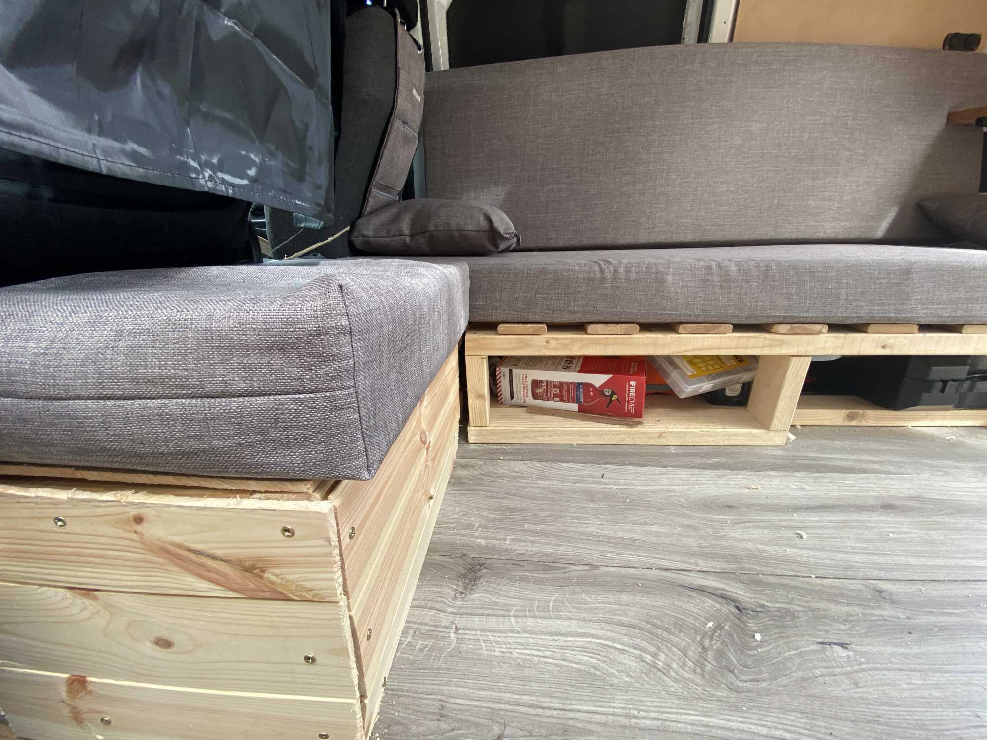 A Nissan Campervan called Smalls and for hire 
