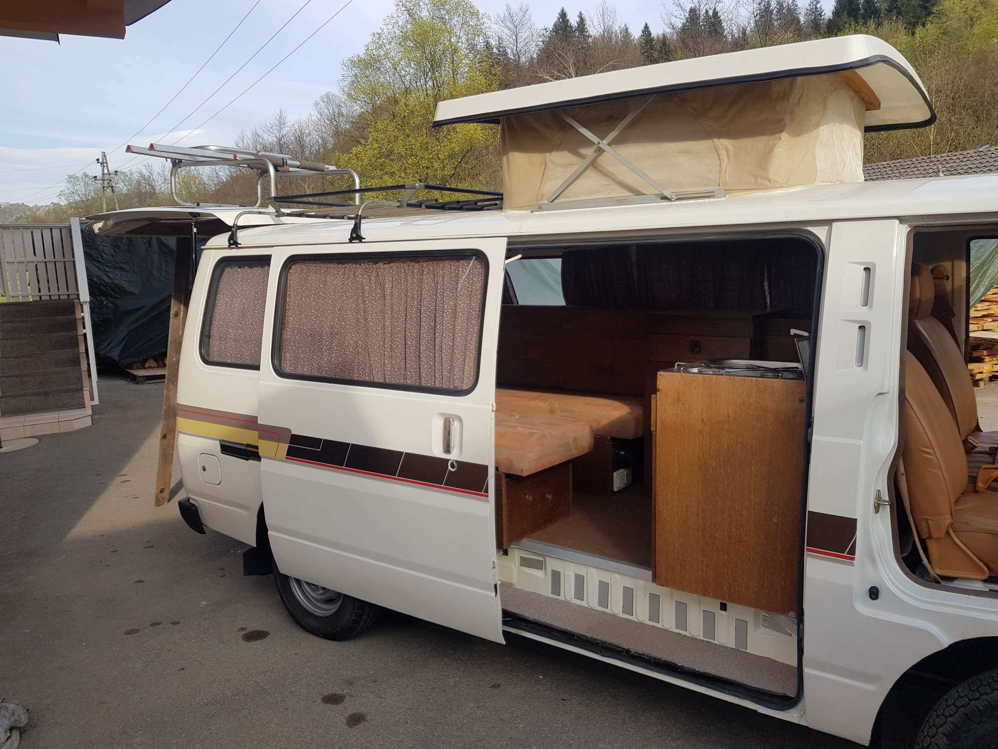 A VW T3 Campervan called Bonsai and for hire in Ljubljana, Slovenia