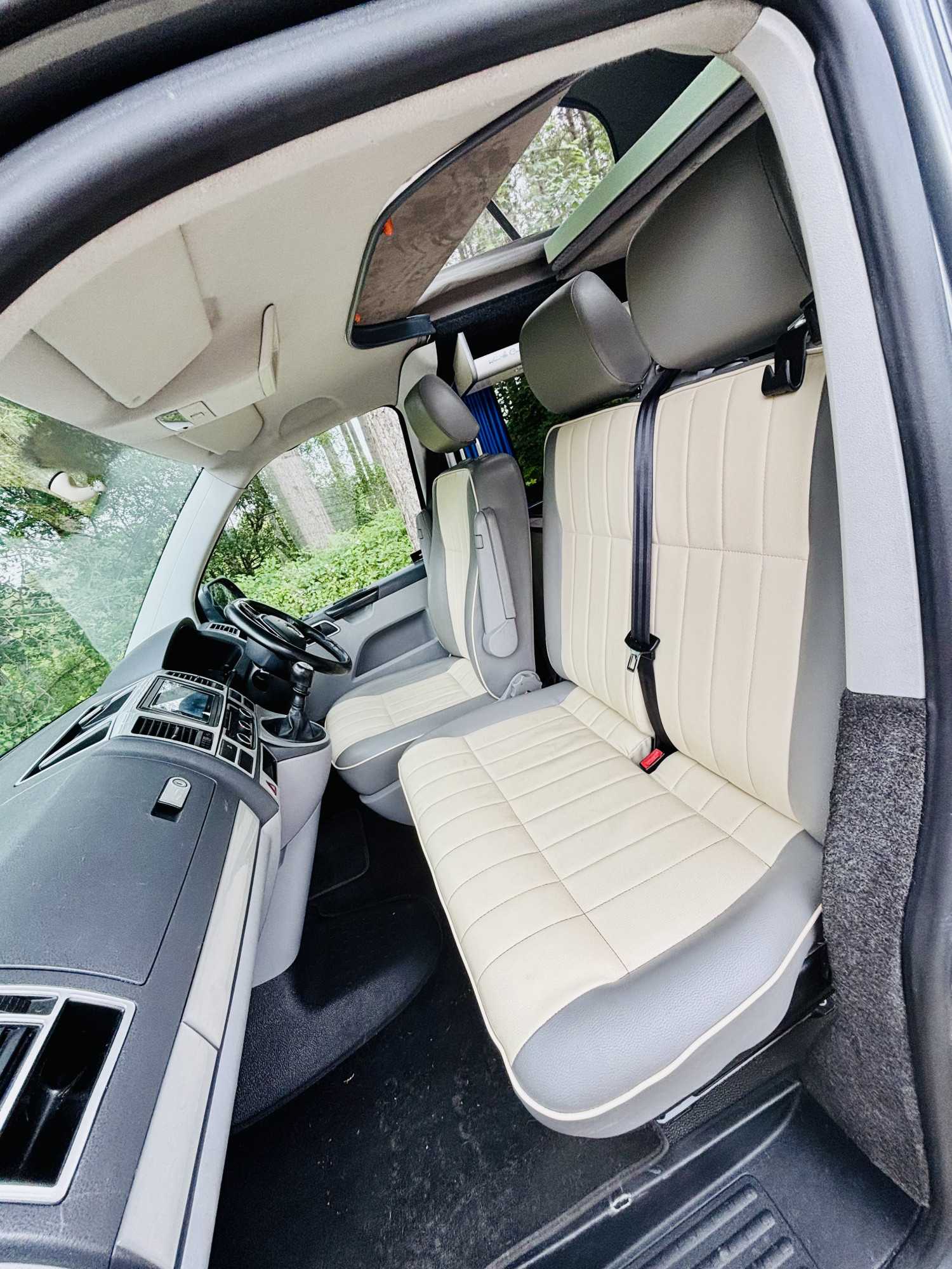 A VW T5 Campervan called JAXX and for hire in Frodsham , Cheshire