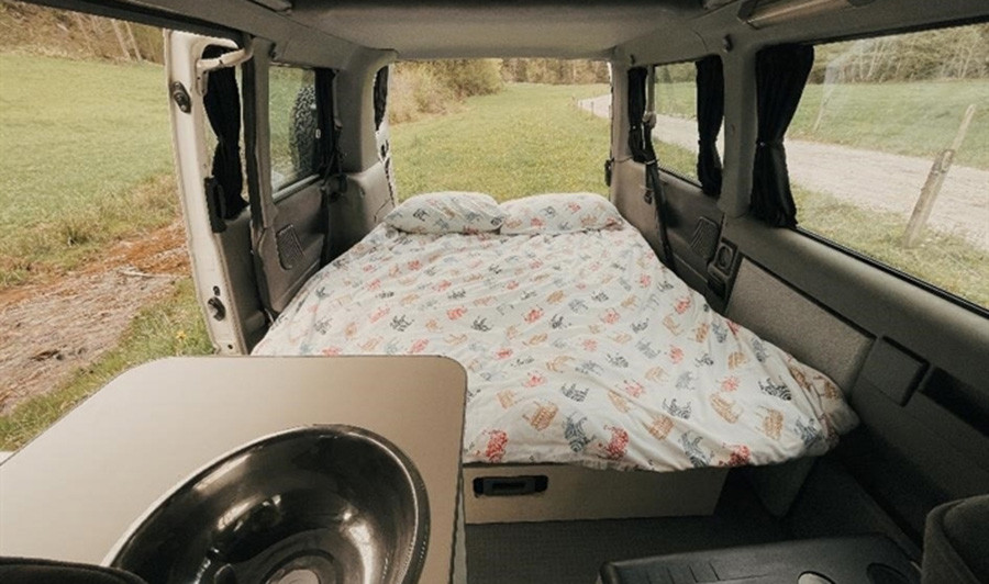 A VW T5 Campervan called Mate and for hire in Ljubljana, Croatia