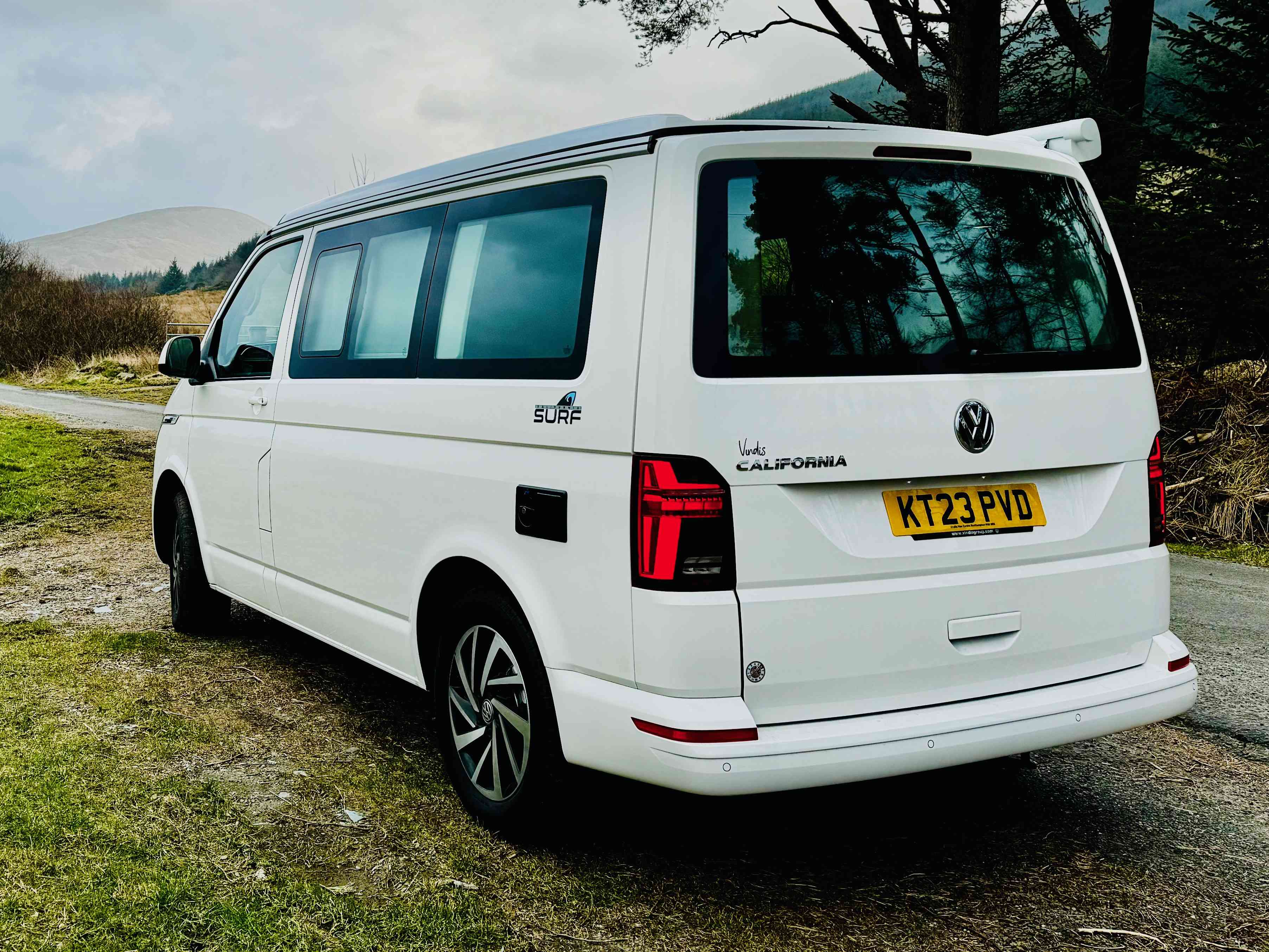 A VW T6 California Campervan called Maggie and for hire in Glasgow, Glasgow