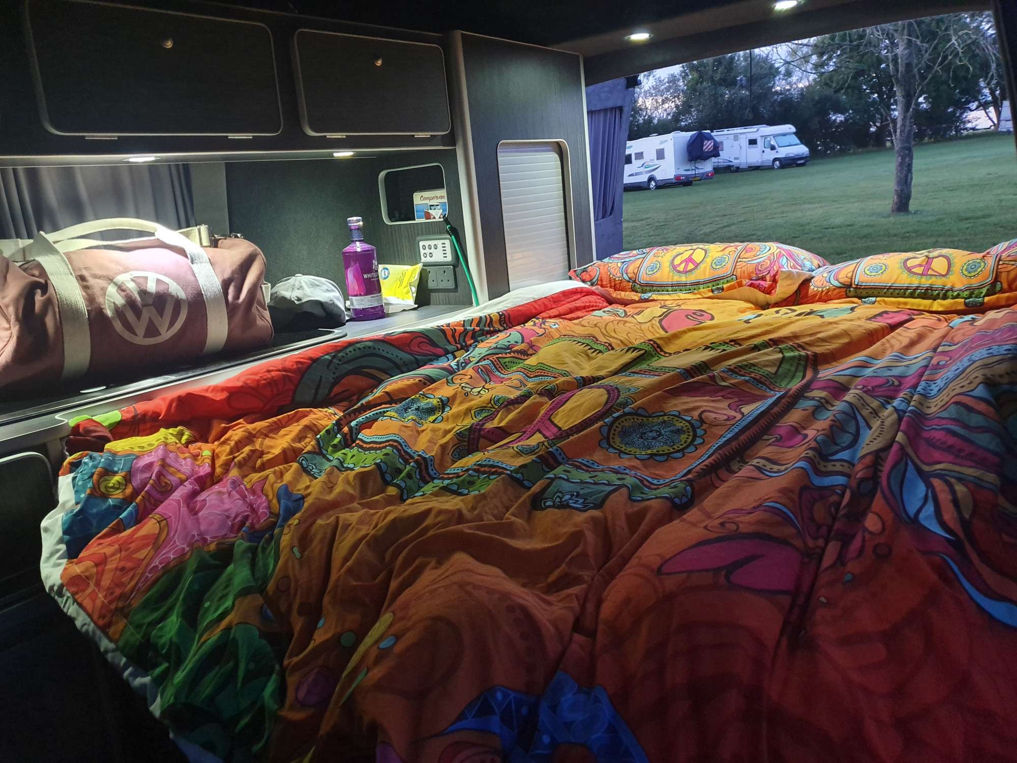 A VW T6 Campervan called Little-Lottie and for hire in Effingham, Surrey