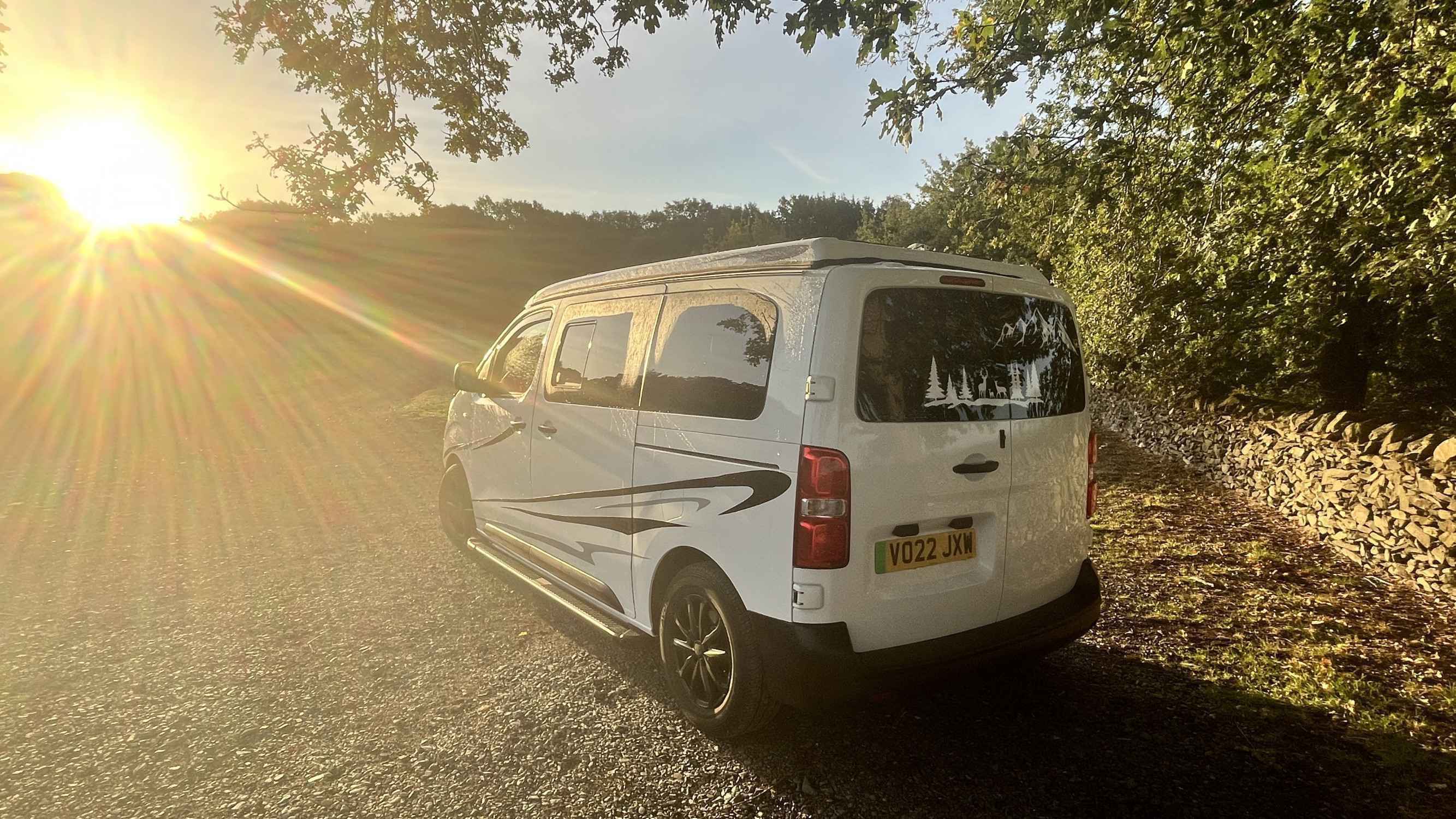 A Vauxhall Campervan called Charnwoody and for hire in Leicestershire, Leicestershire