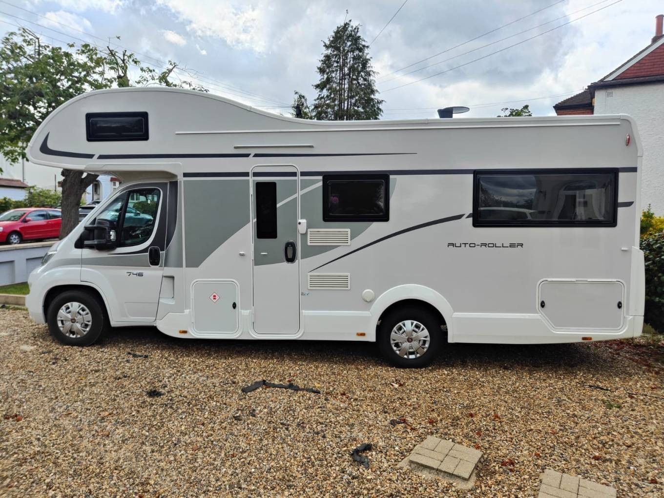 A OverCab Motorhome called Sabrina and for hire 