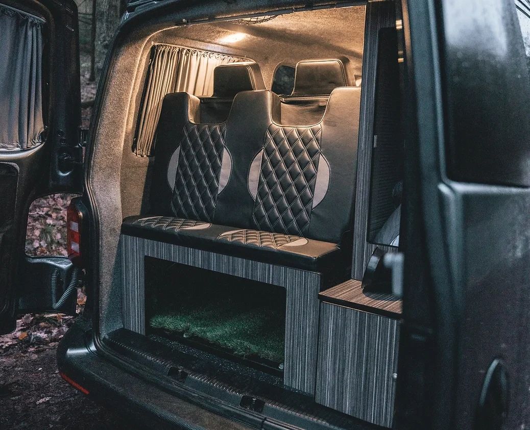 A VW T6 Campervan called Swampy and for hire in Oldham, Lancashire