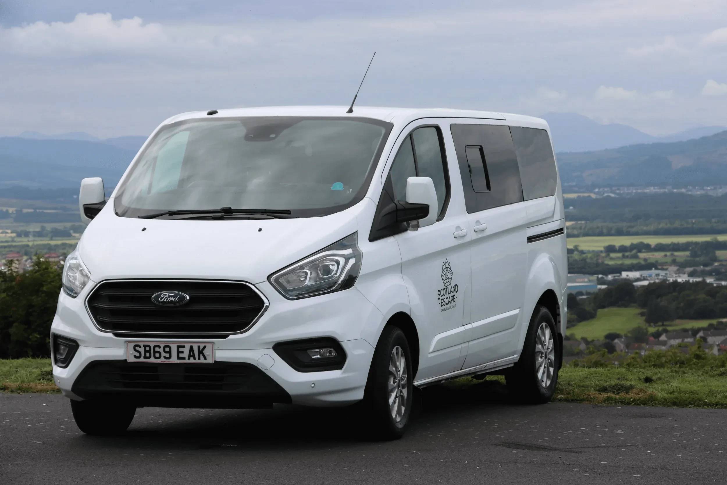 A Ford Campervan called Freddie and for hire 