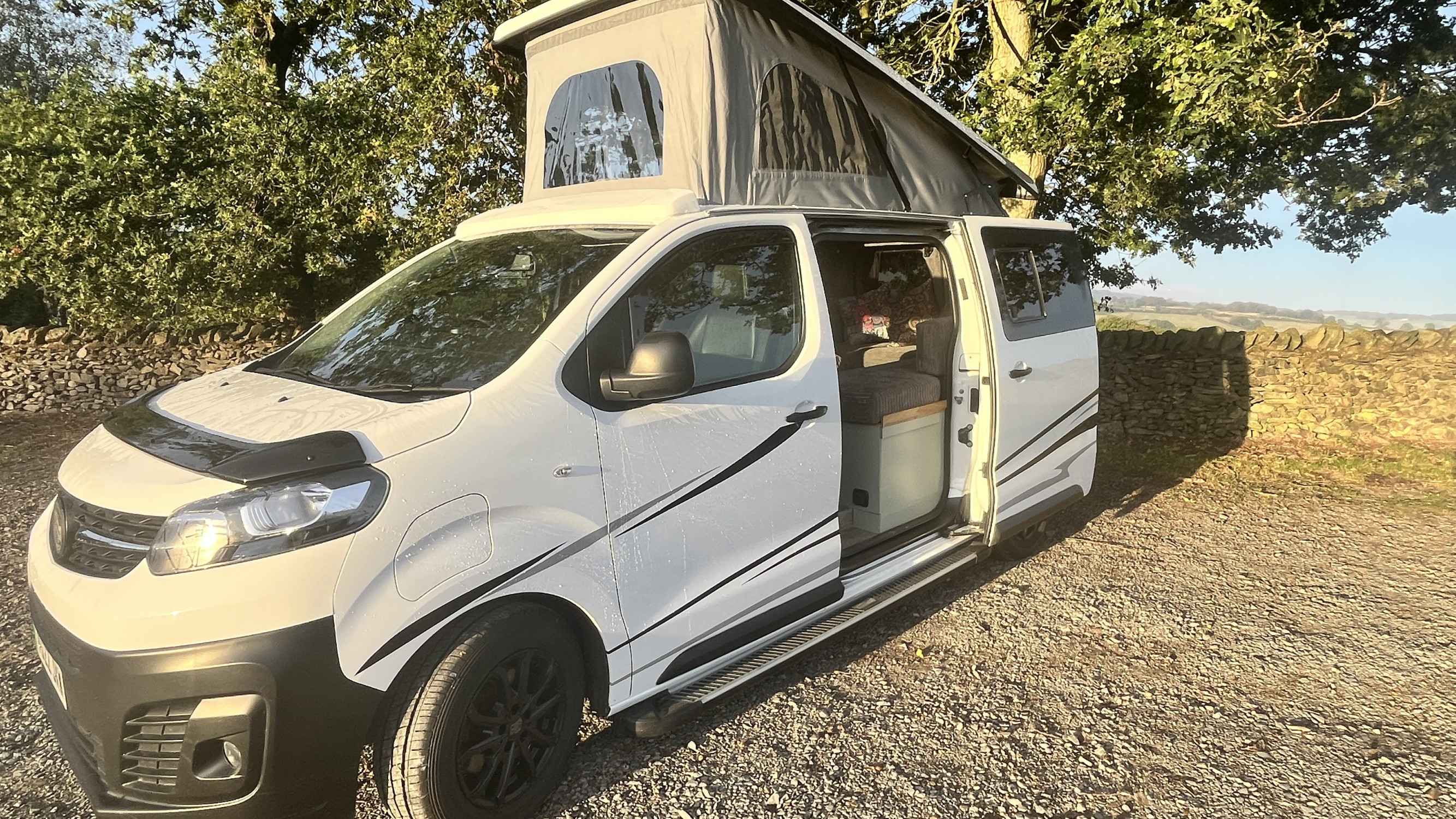 A Vauxhall Campervan called Charnwoody and for hire in Leicestershire, Leicestershire