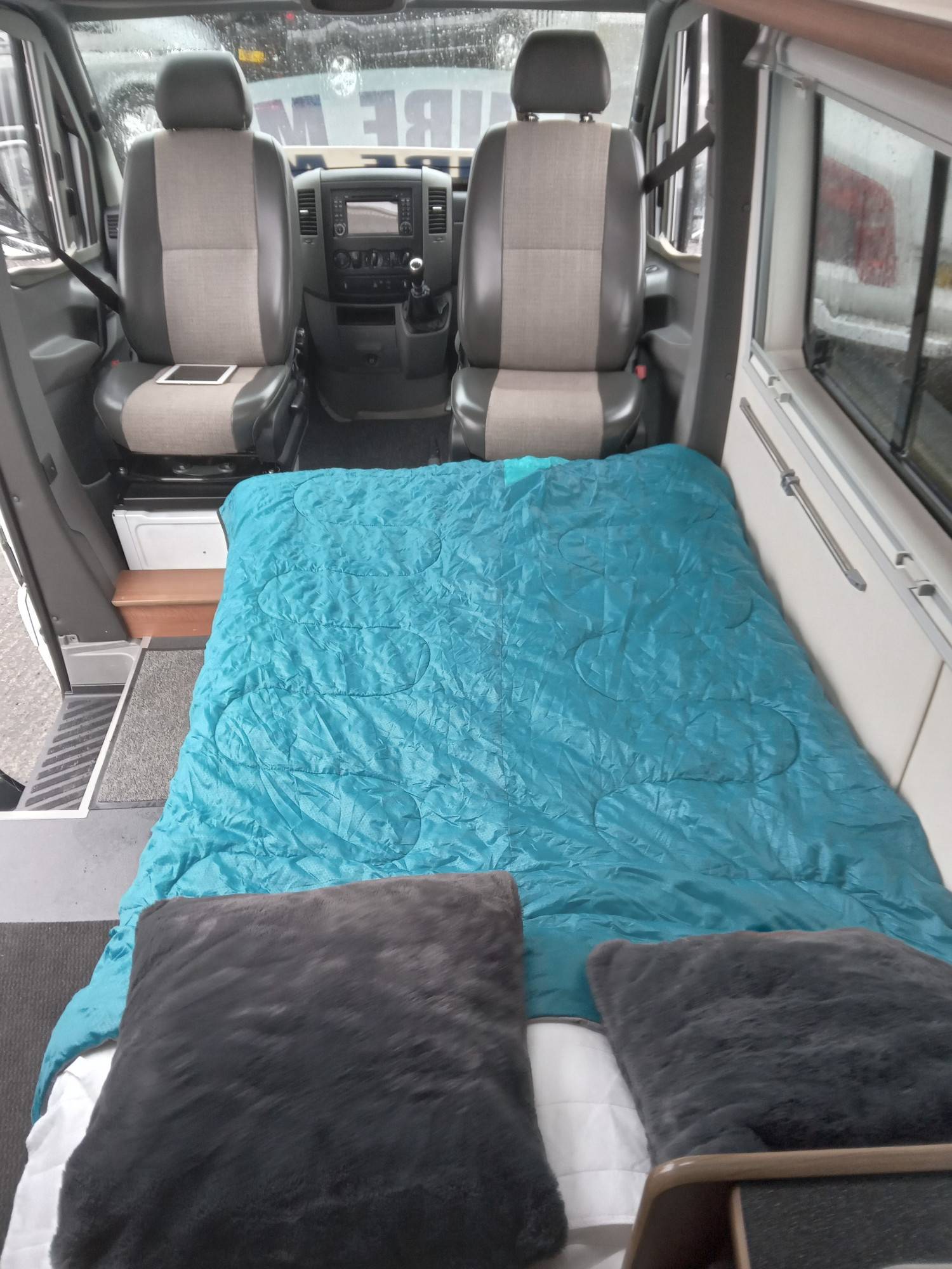 A Mercedes Sprinter Campervan called Marica- and for hire in Northumberland, Northumberland
