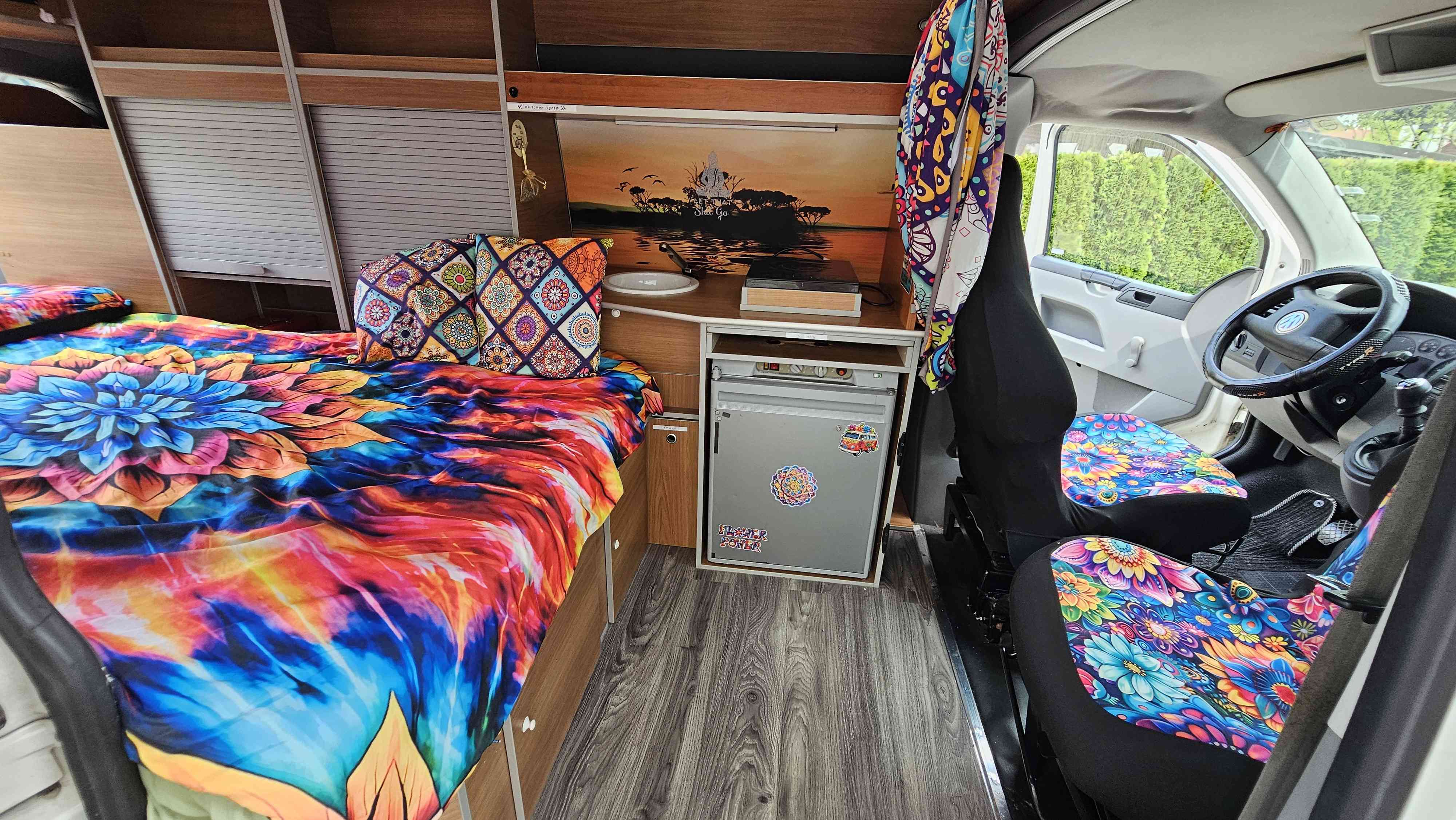 A VW T5 Campervan called Go and for hire in Radomlje, Slovenia