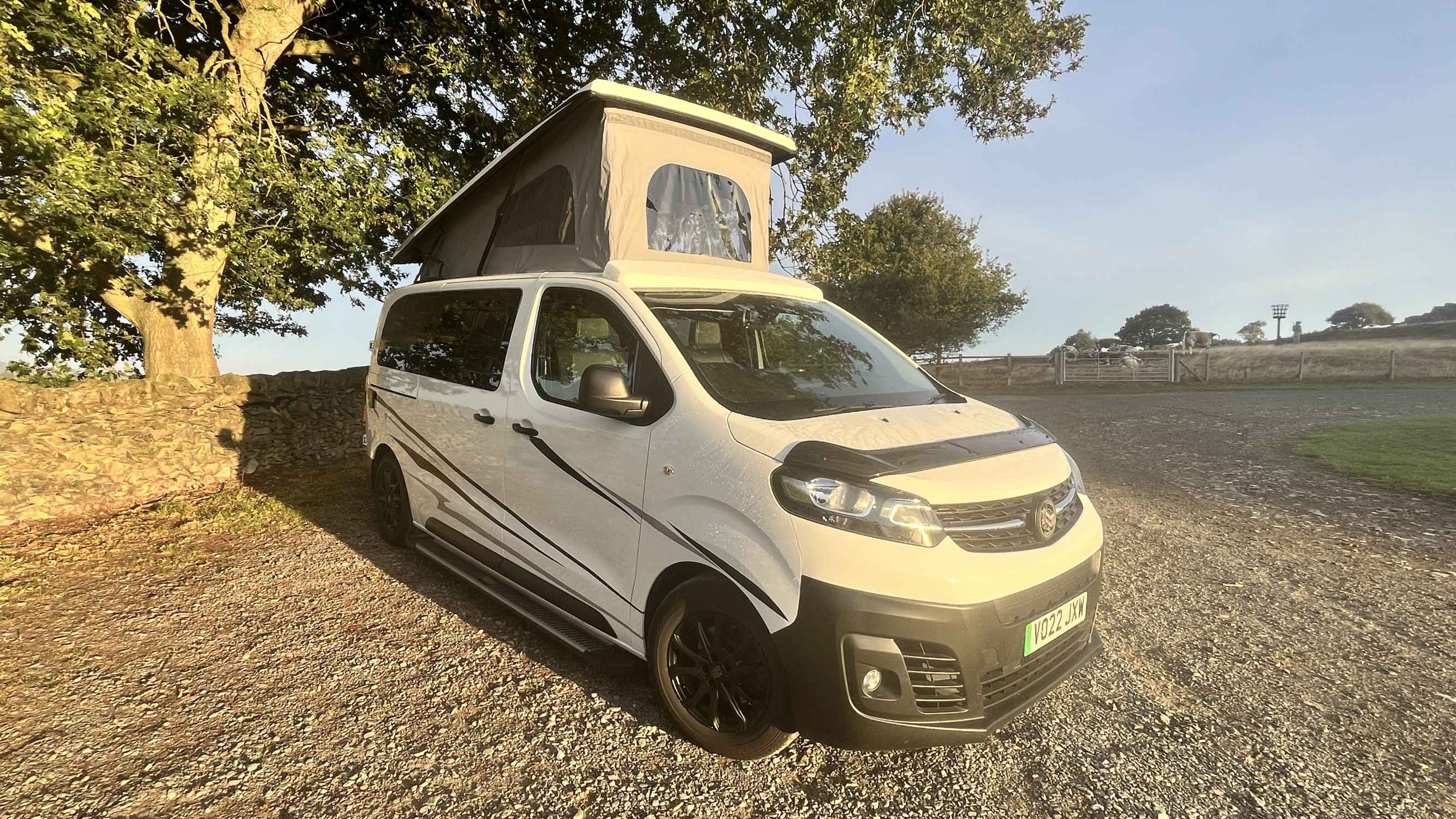 A Vauxhall Campervan called Charnwoody and for hire in Leicestershire, Leicestershire
