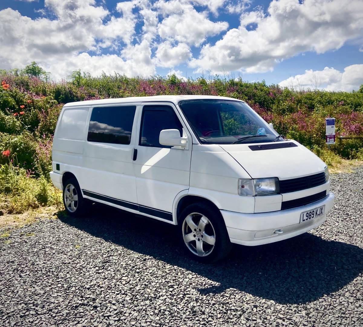 A VW T4 Campervan called Kaspar and for hire in Washington, Tyne and Wear
