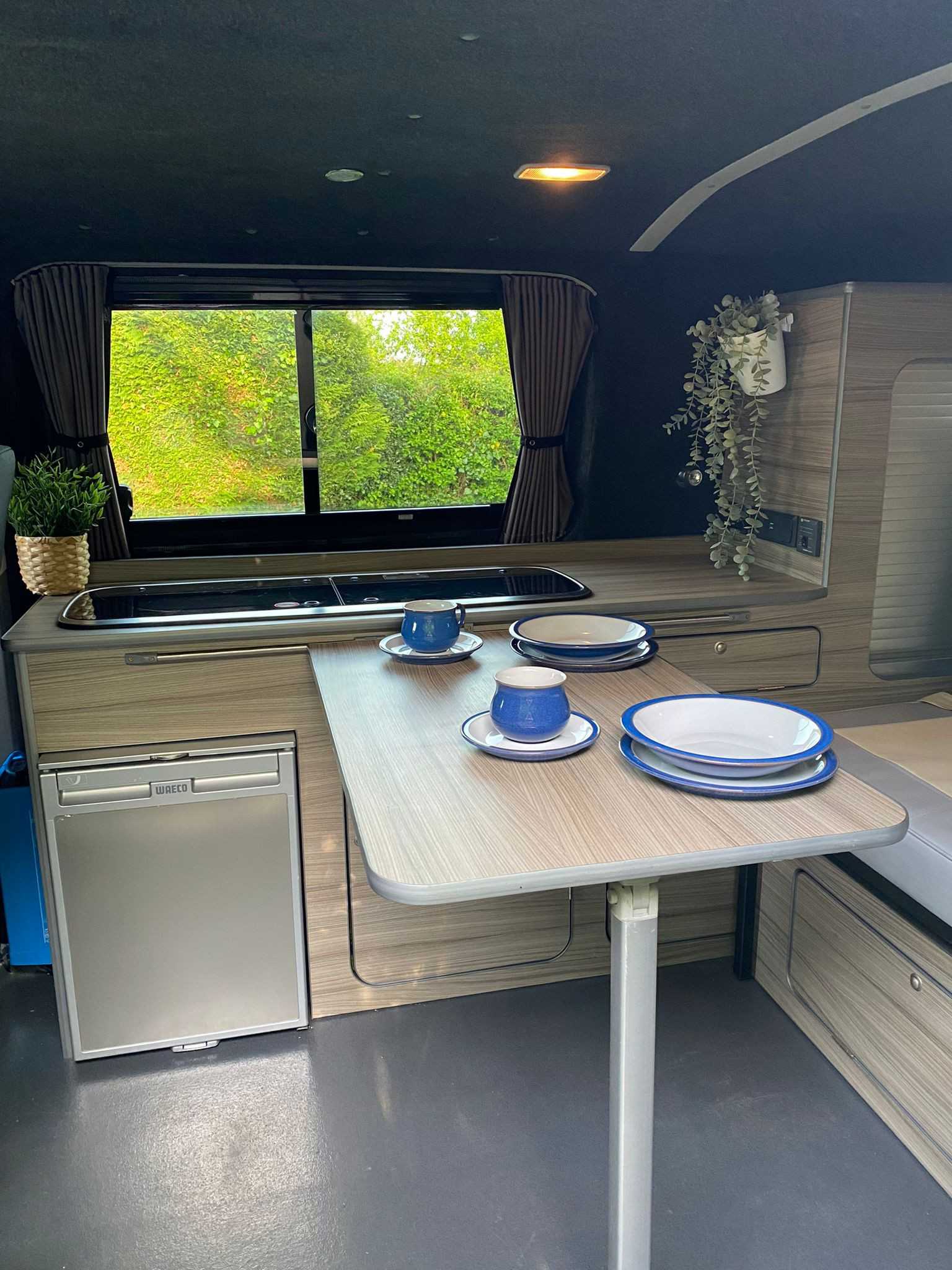 A VW T5 Campervan called Dolly and for hire in Ross-on-Wye, Herefordshire