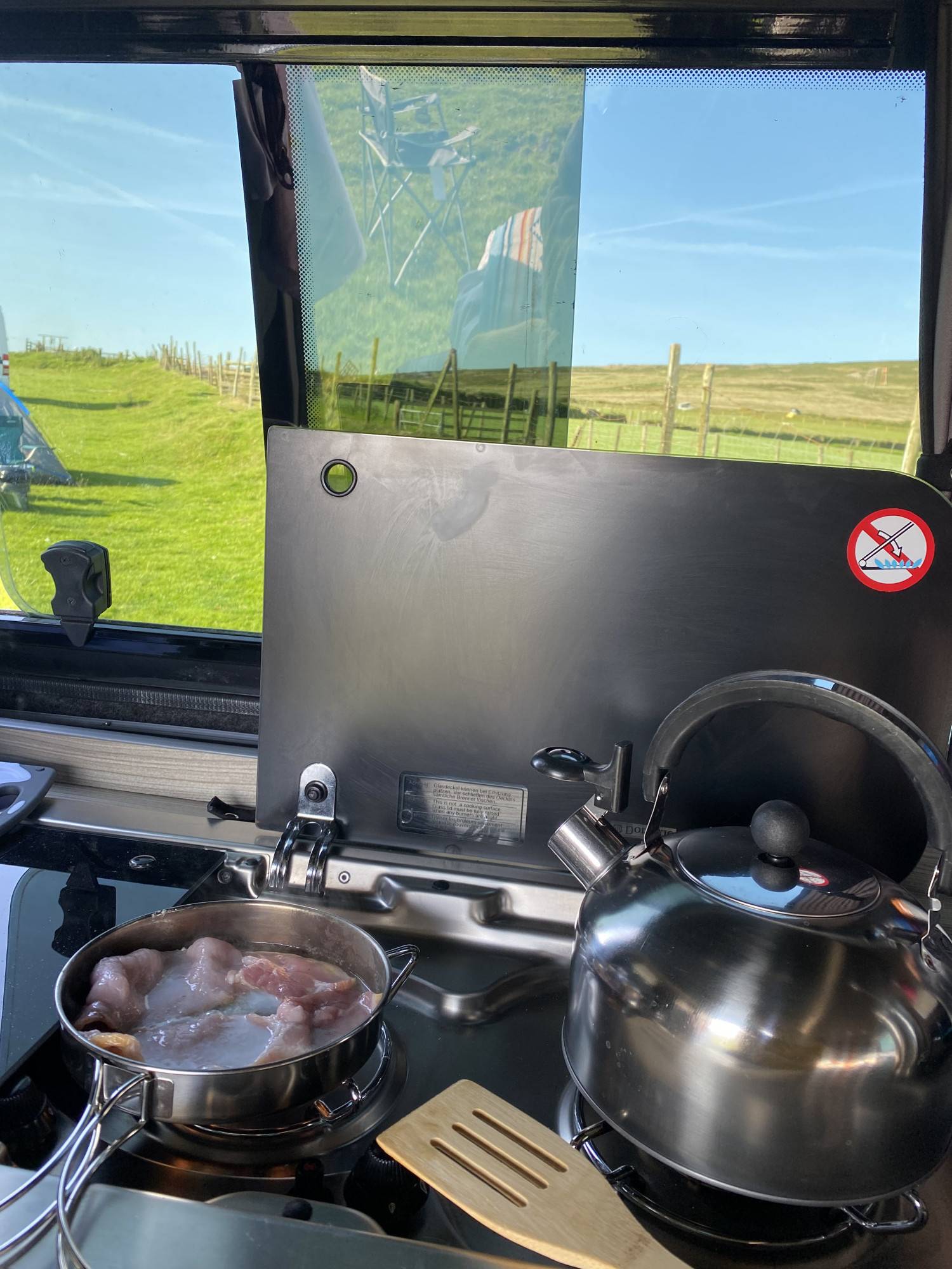 A VW T5 Campervan called Dolly and for hire in Ross-on-Wye, Herefordshire