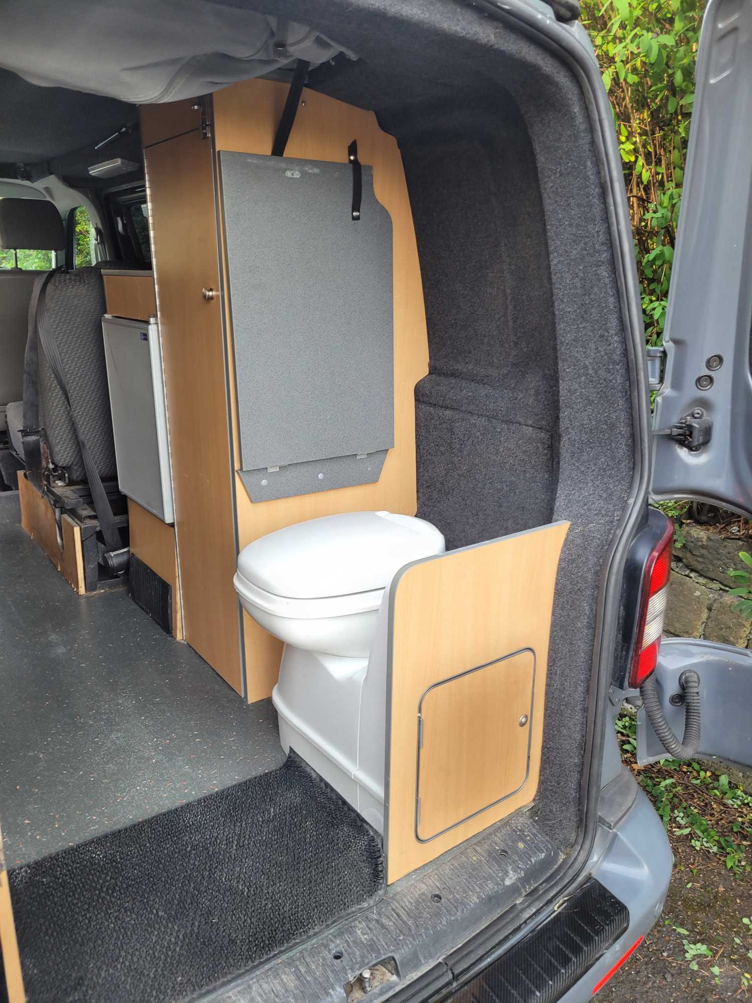 A VW T5 Campervan called Grey-Wolf and for hire in Oldham, Lancashire