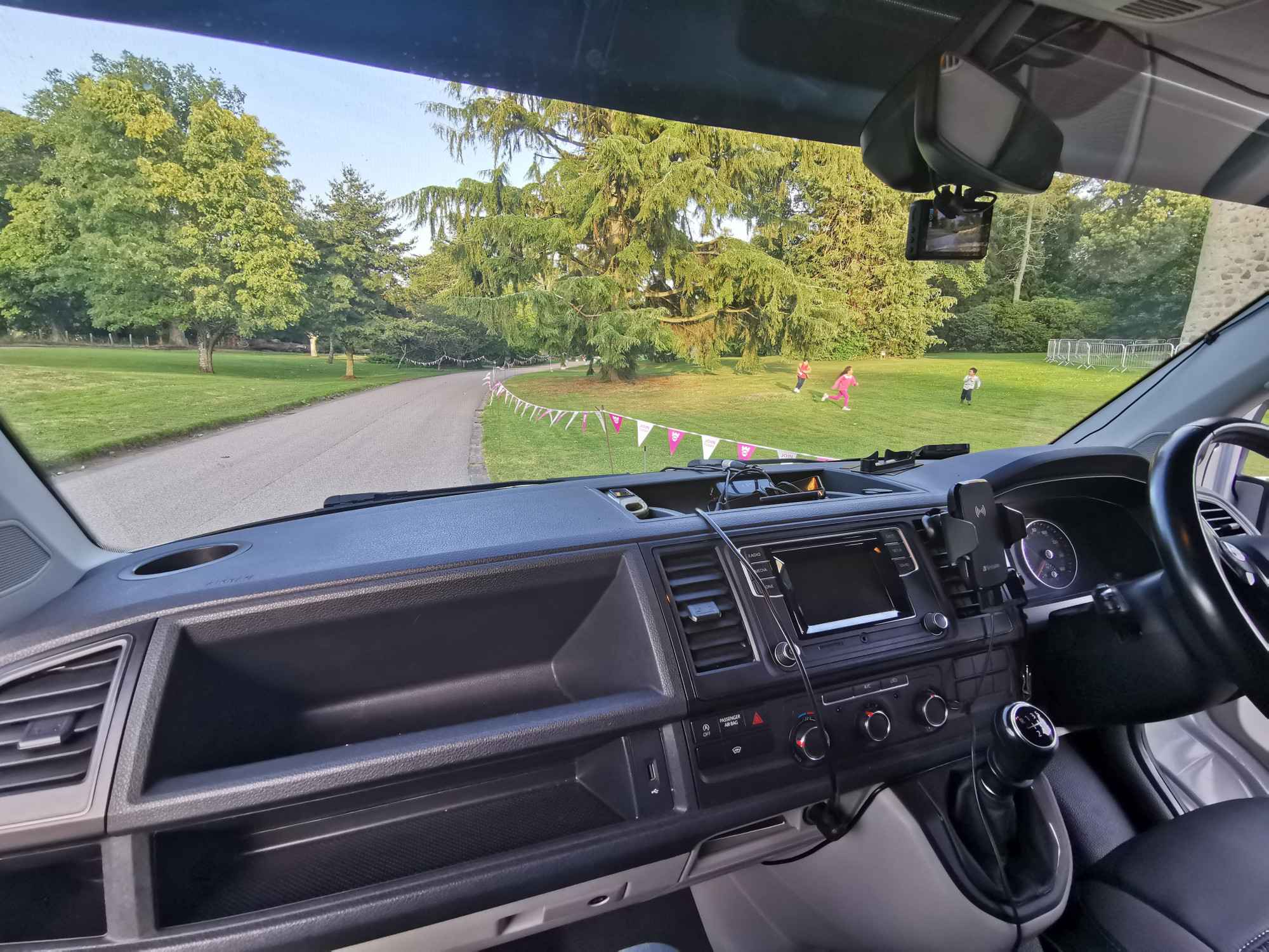 A VW T6 Campervan called Angus and for hire 