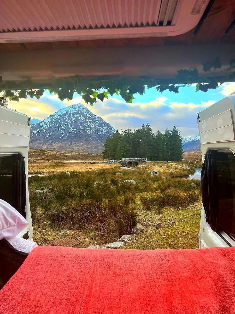 A Citroen Campervan called GLEN and for hire 