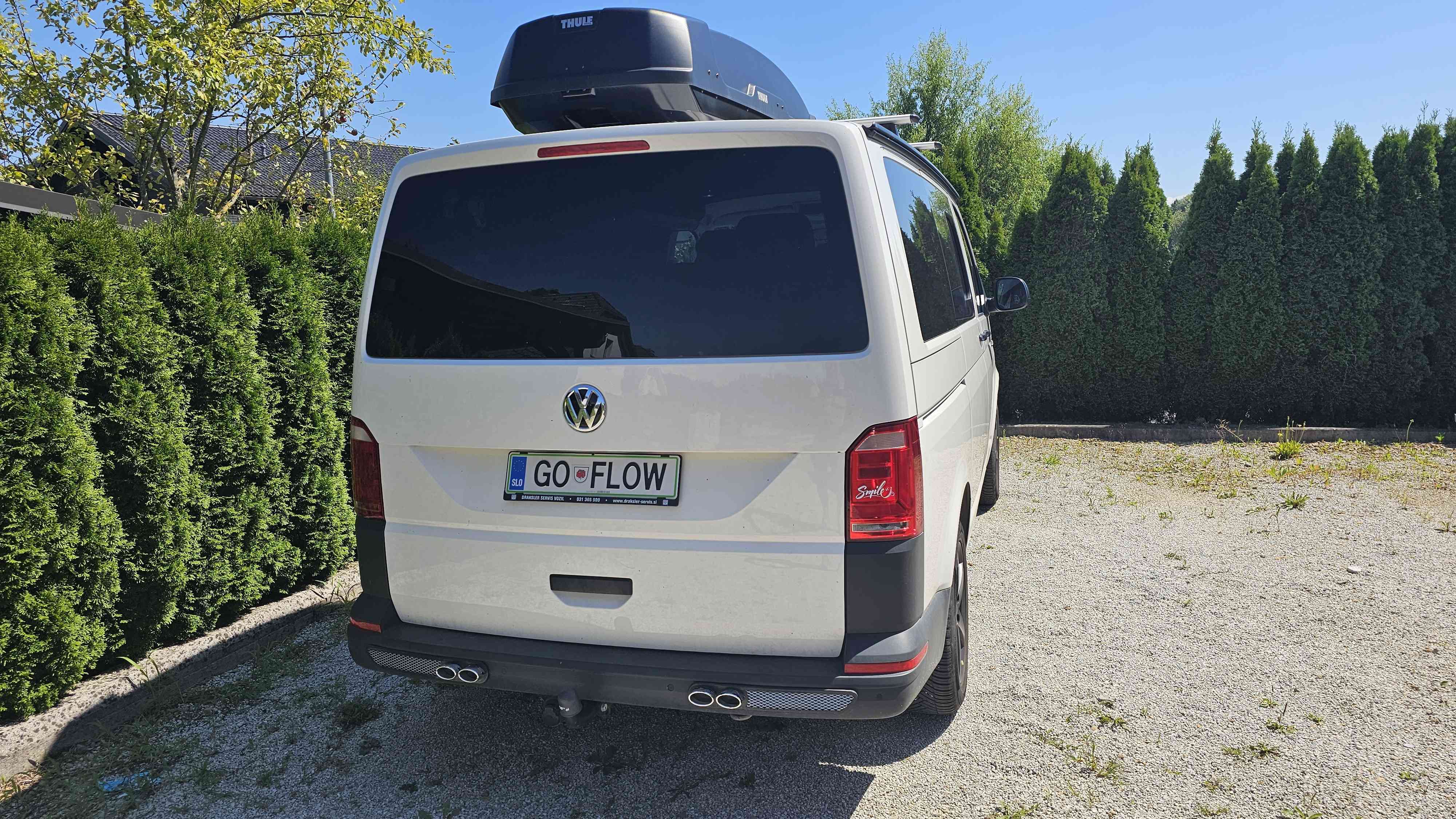 A VW T6 Campervan called Flow and for hire in Radomlje, Slovenia