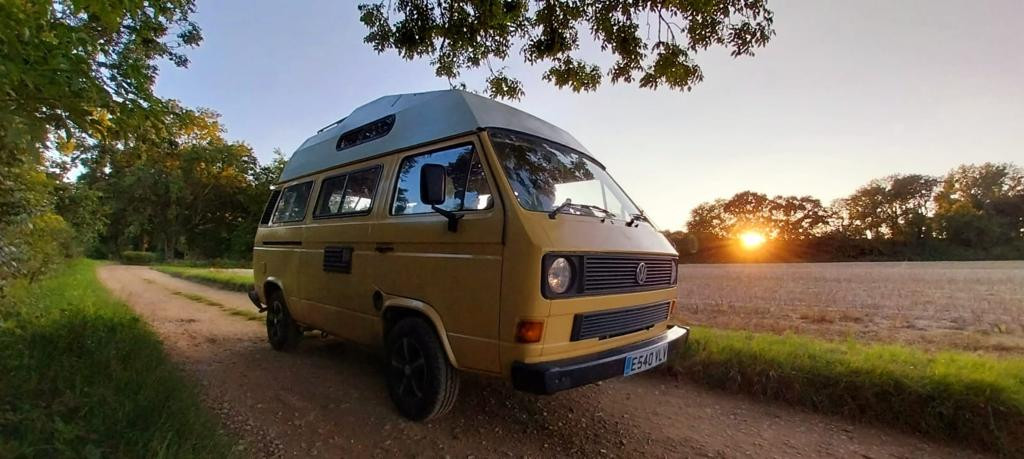 A VW T3 Campervan called Frieda and for hire in London, London