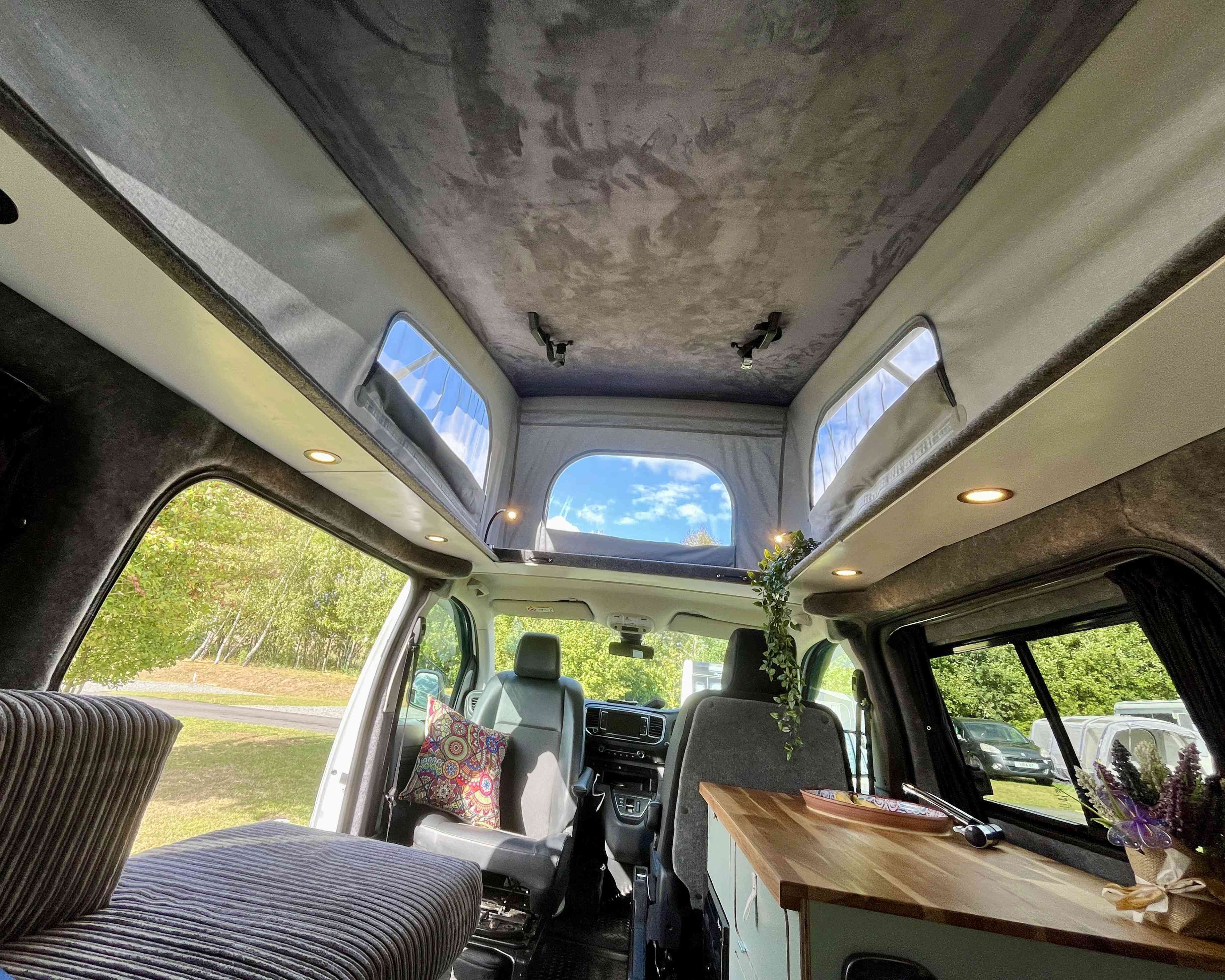 A Vauxhall Campervan called Charnwoody and for hire in Leicestershire, Leicestershire