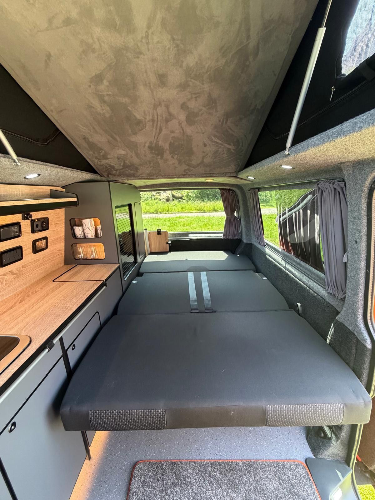 A VW T6 Campervan called Hapus and for hire 