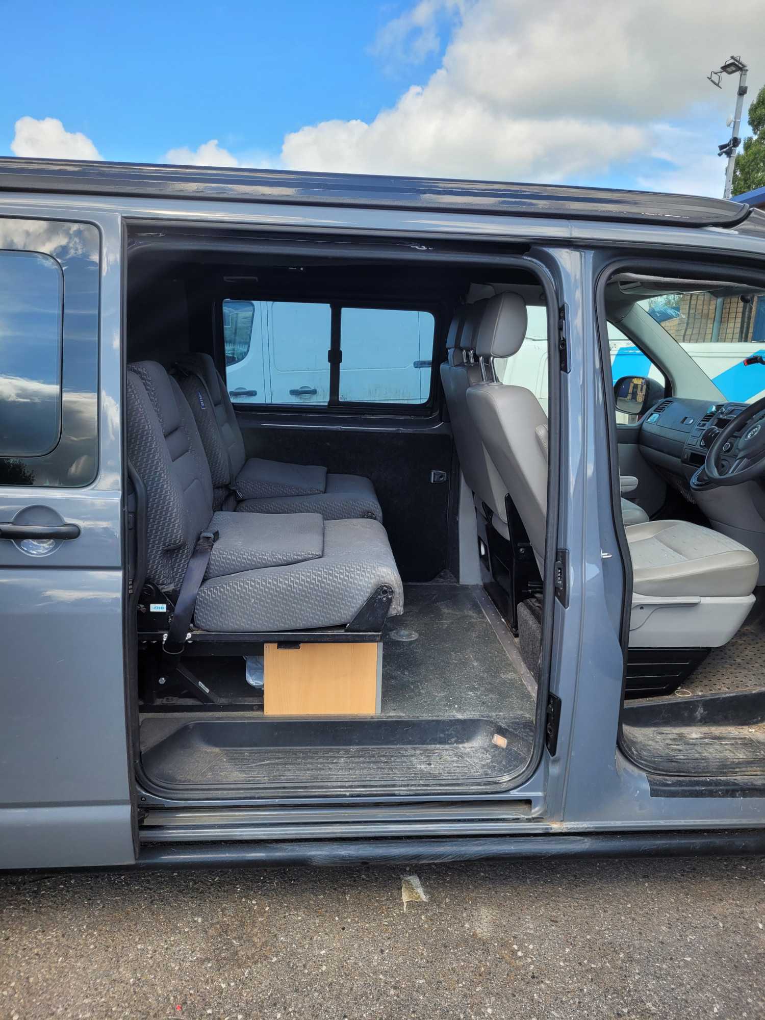A VW T5 Campervan called Grey-Wolf and for hire in Oldham, Lancashire