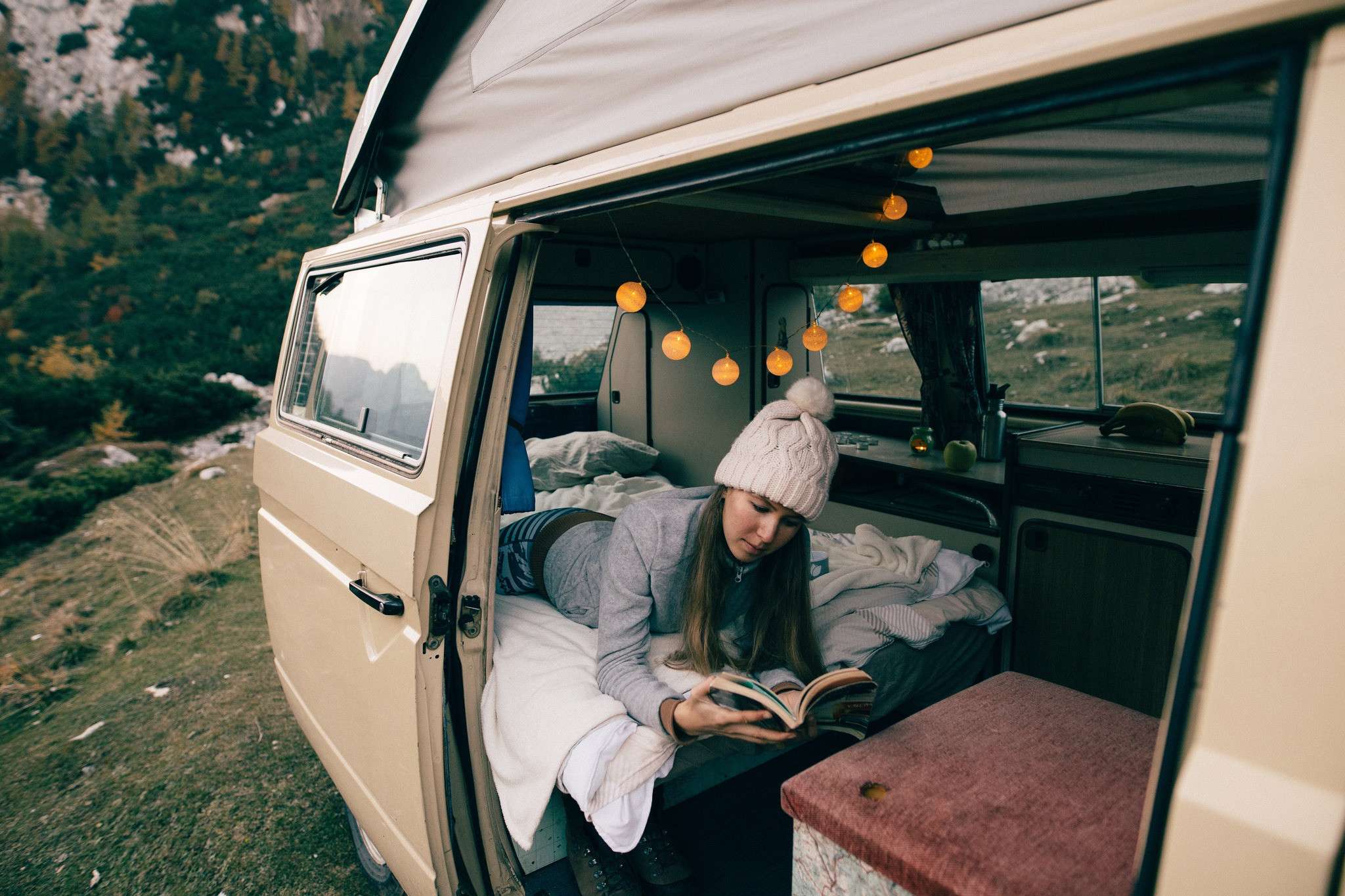 A VW T6 California Campervan called Storzic and for hire in Ljubljana, Slovenia