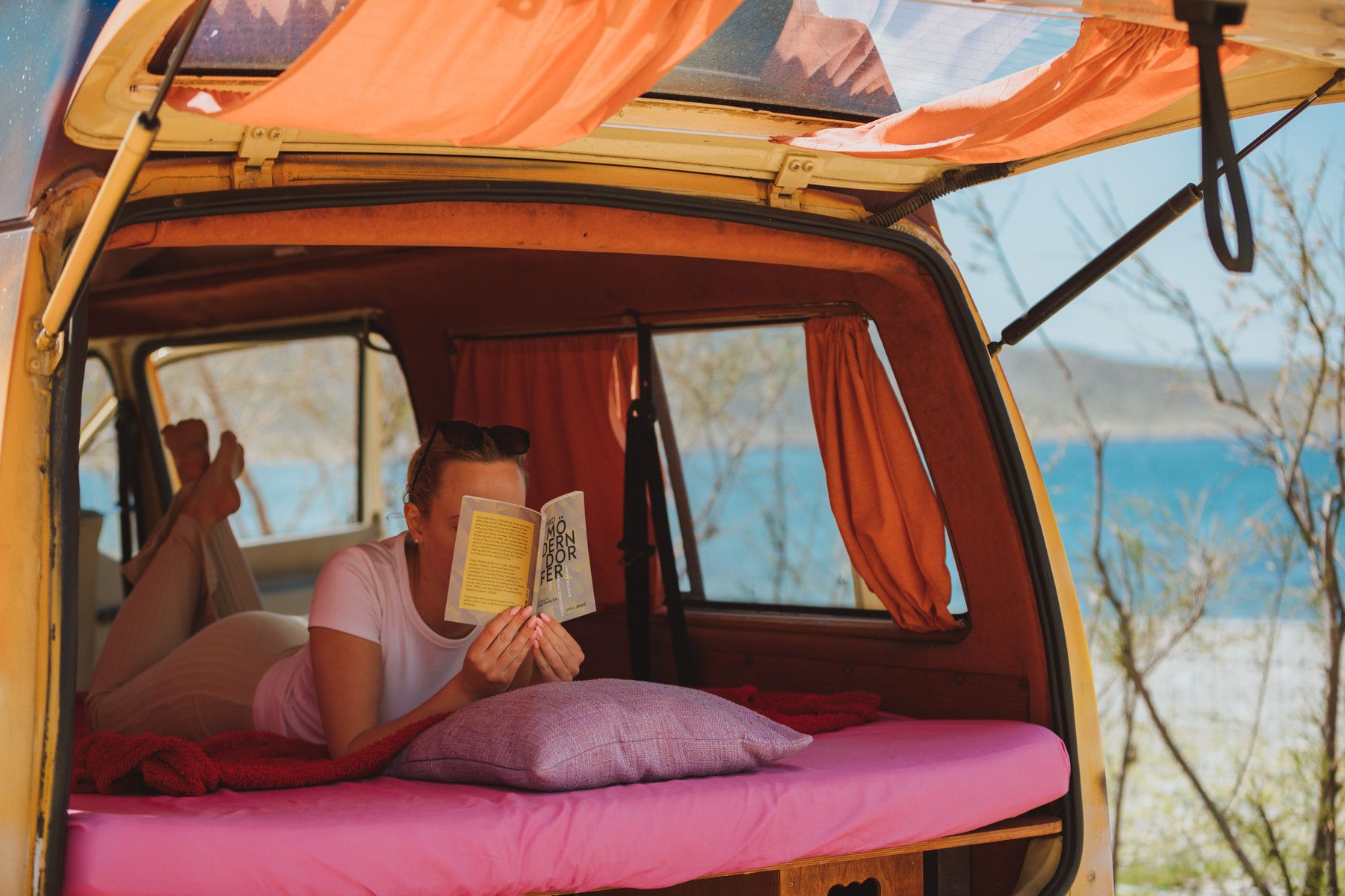 A VW T4 Campervan called Jerry and for hire in Ljubljana, Slovenia