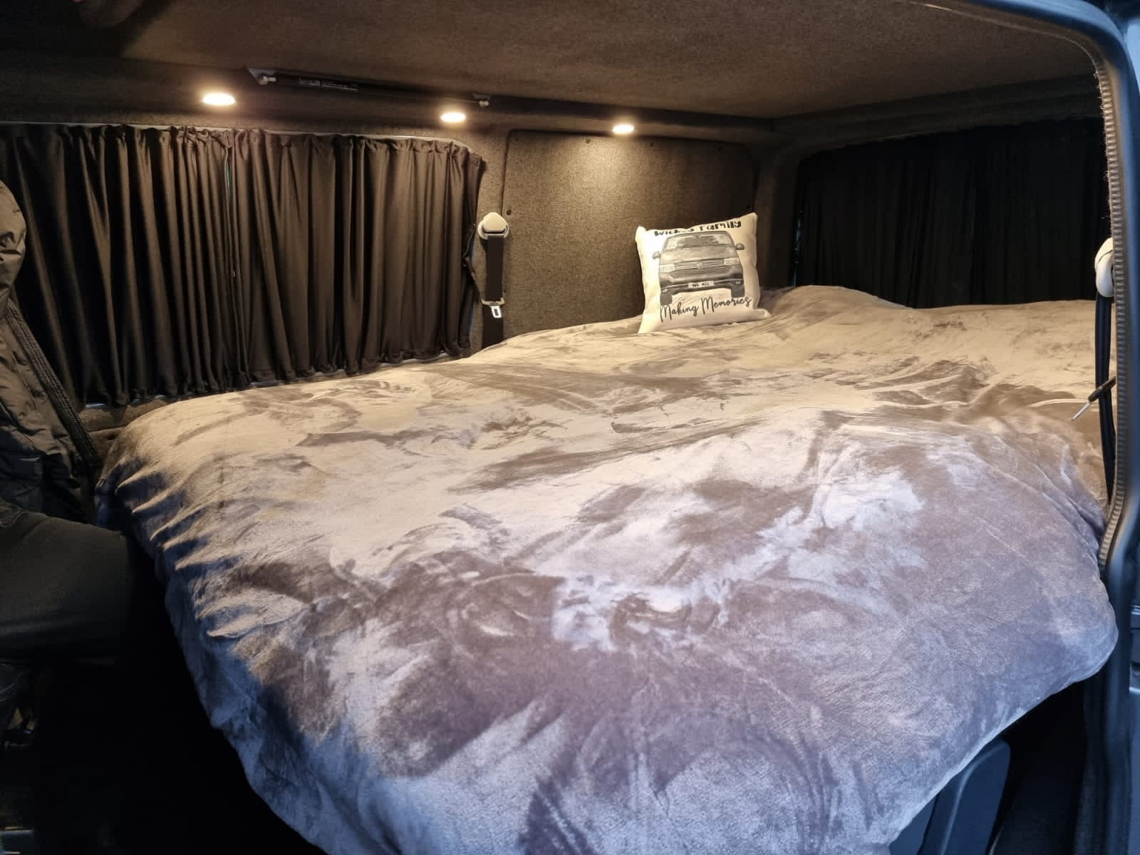 A VW T6 Campervan called PYRA and for hire 