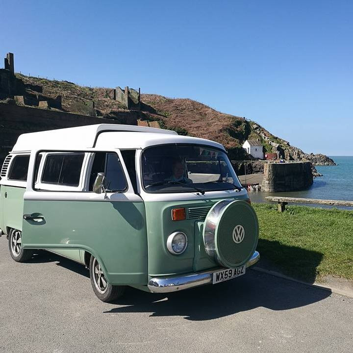 A VW T2 Brazilian Campervan called Willow-Van and for hire in Haverfordwest, Pembrokeshire