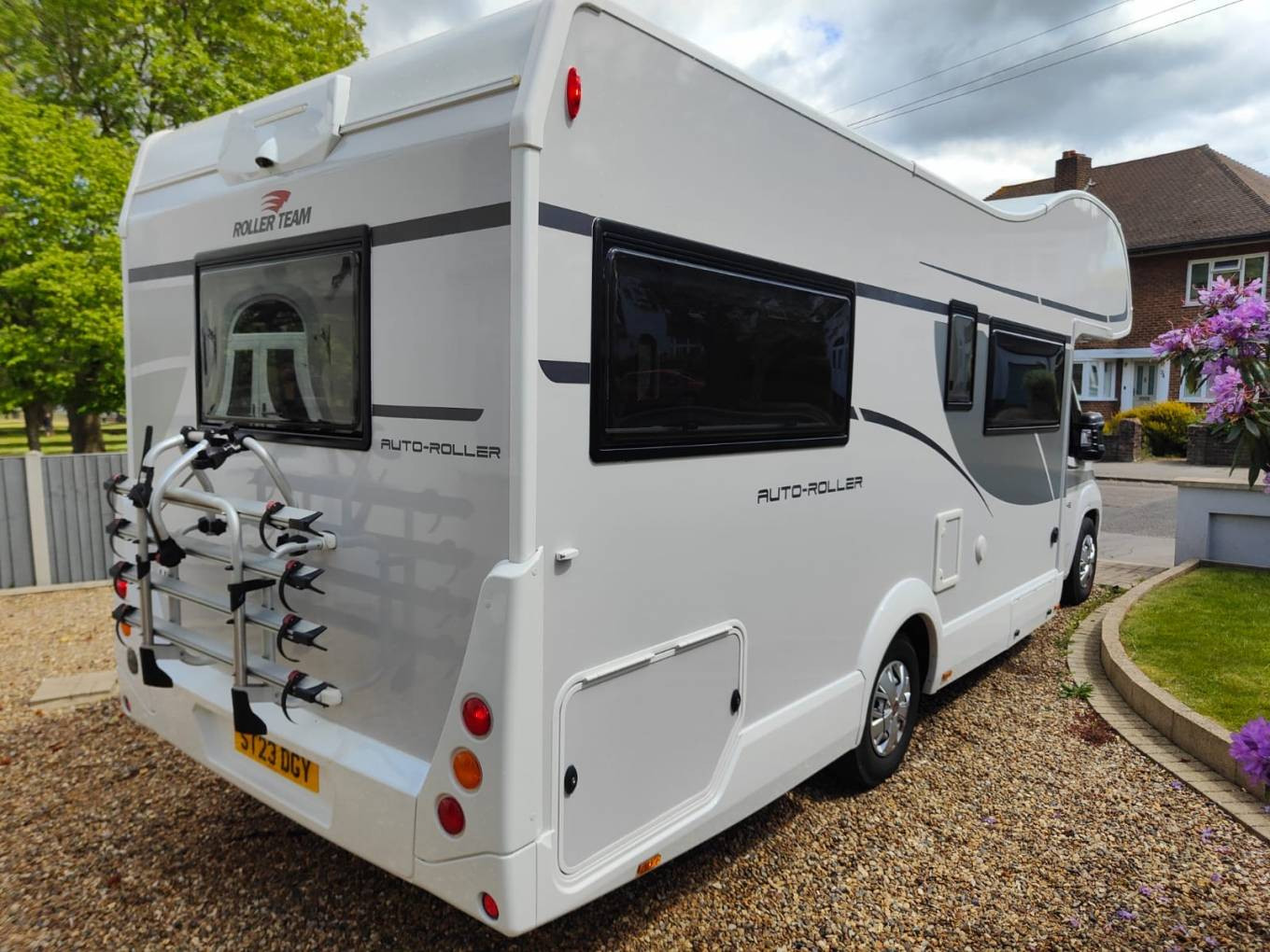 A OverCab Motorhome called Sabrina and for hire 