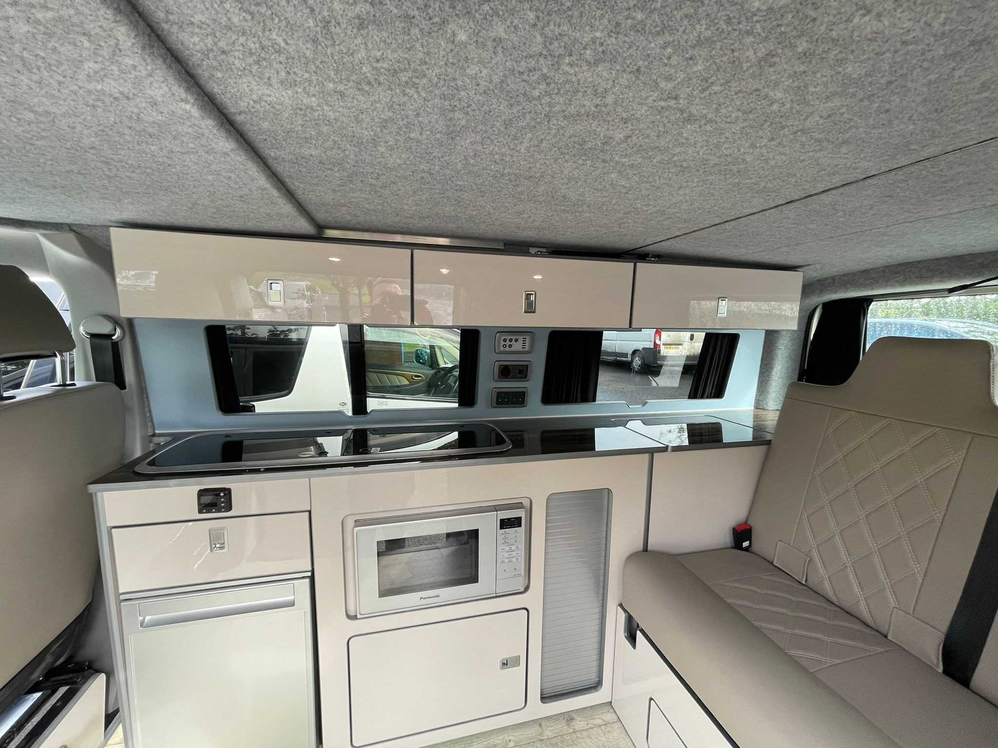 A VW T6 Campervan called Penny and for hire in Leek, Staffordshire