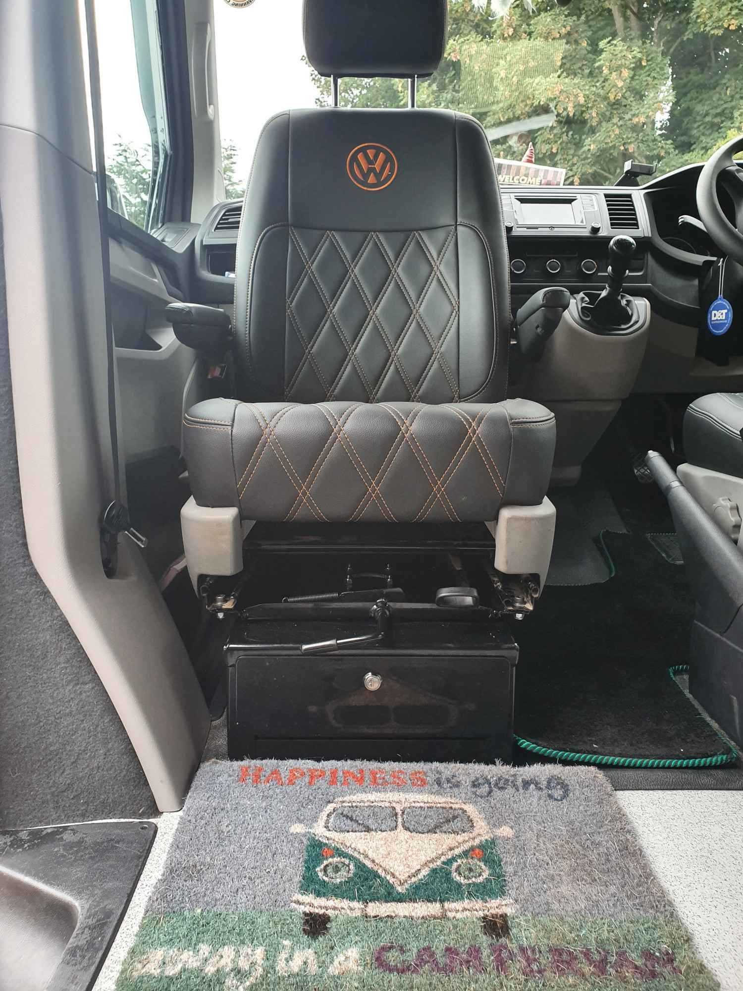 A VW T6 Campervan called Little-Lottie and for hire in Effingham, Surrey