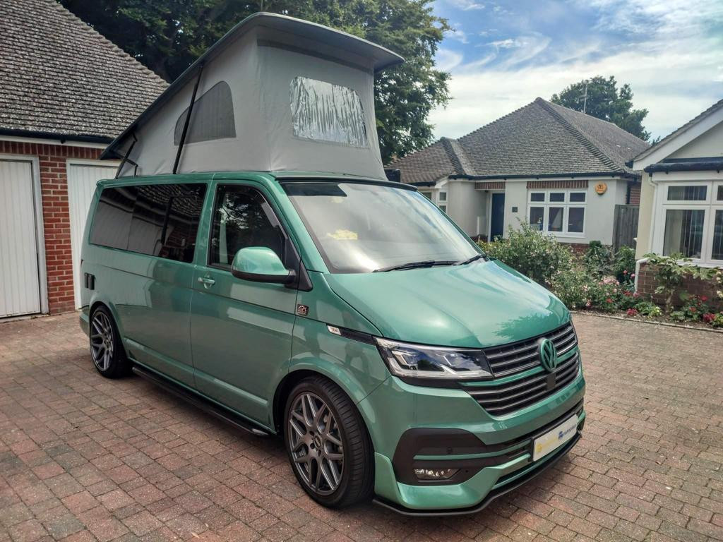 A VW T6 Campervan called Larnee and for hire in Leek, Staffordshire
