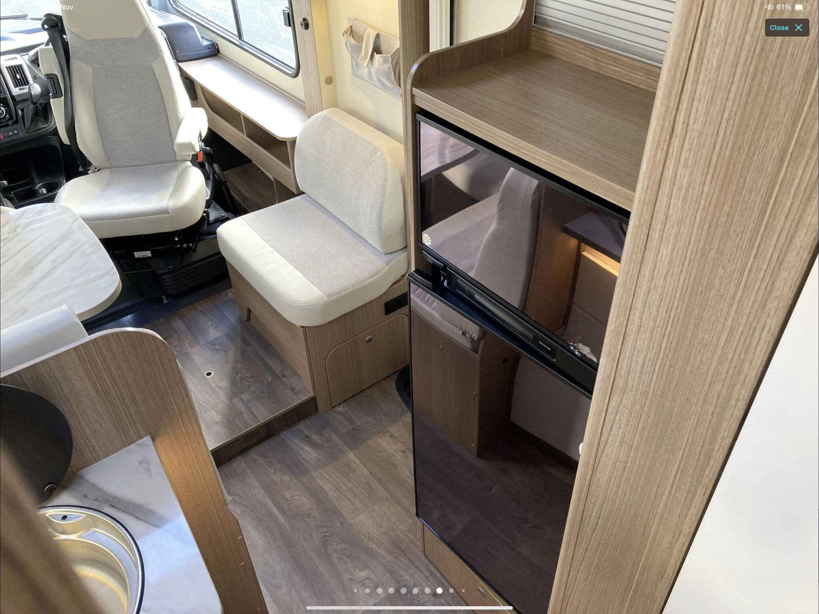 A A-Class Motorhome called Goldie and for hire in Haverhill, England