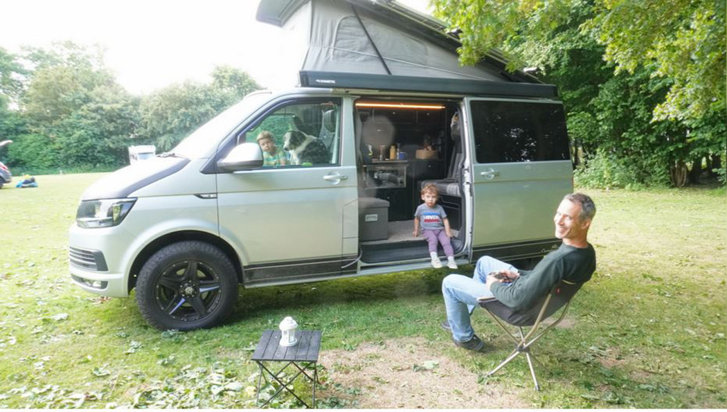 A VW T6 Campervan called Jess-The-Wonder-Bus and Great for young families for hire in Faversham, Kent