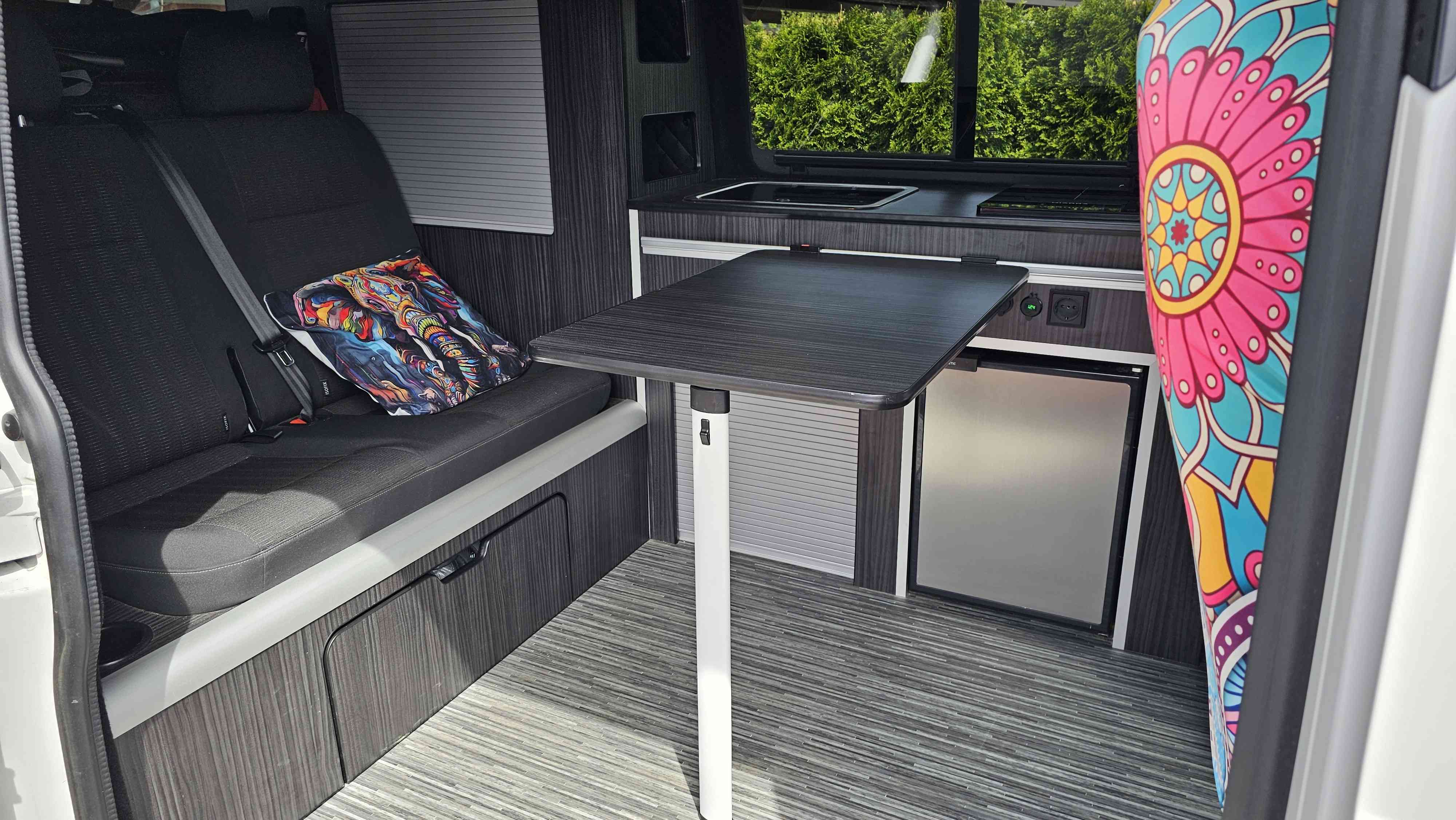 A VW T6 Campervan called Flow and for hire in Radomlje, Slovenia
