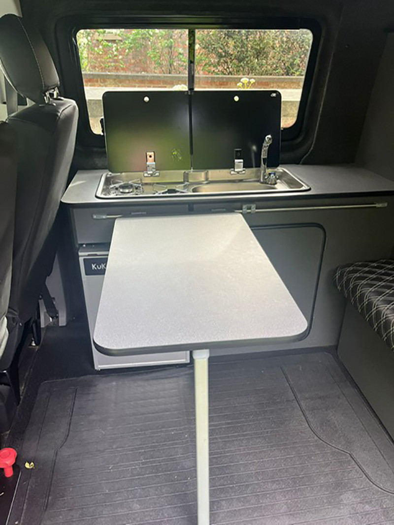 A VW T6 Campervan called Bertie and for hire 