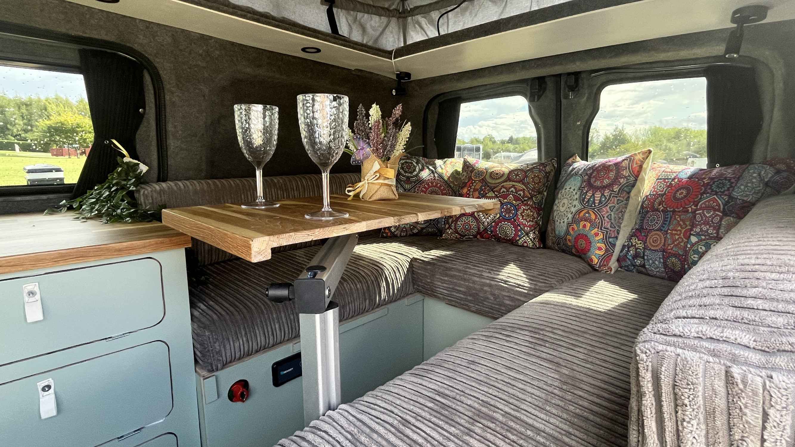 A Vauxhall Campervan called Charnwoody and for hire in Leicestershire, Leicestershire