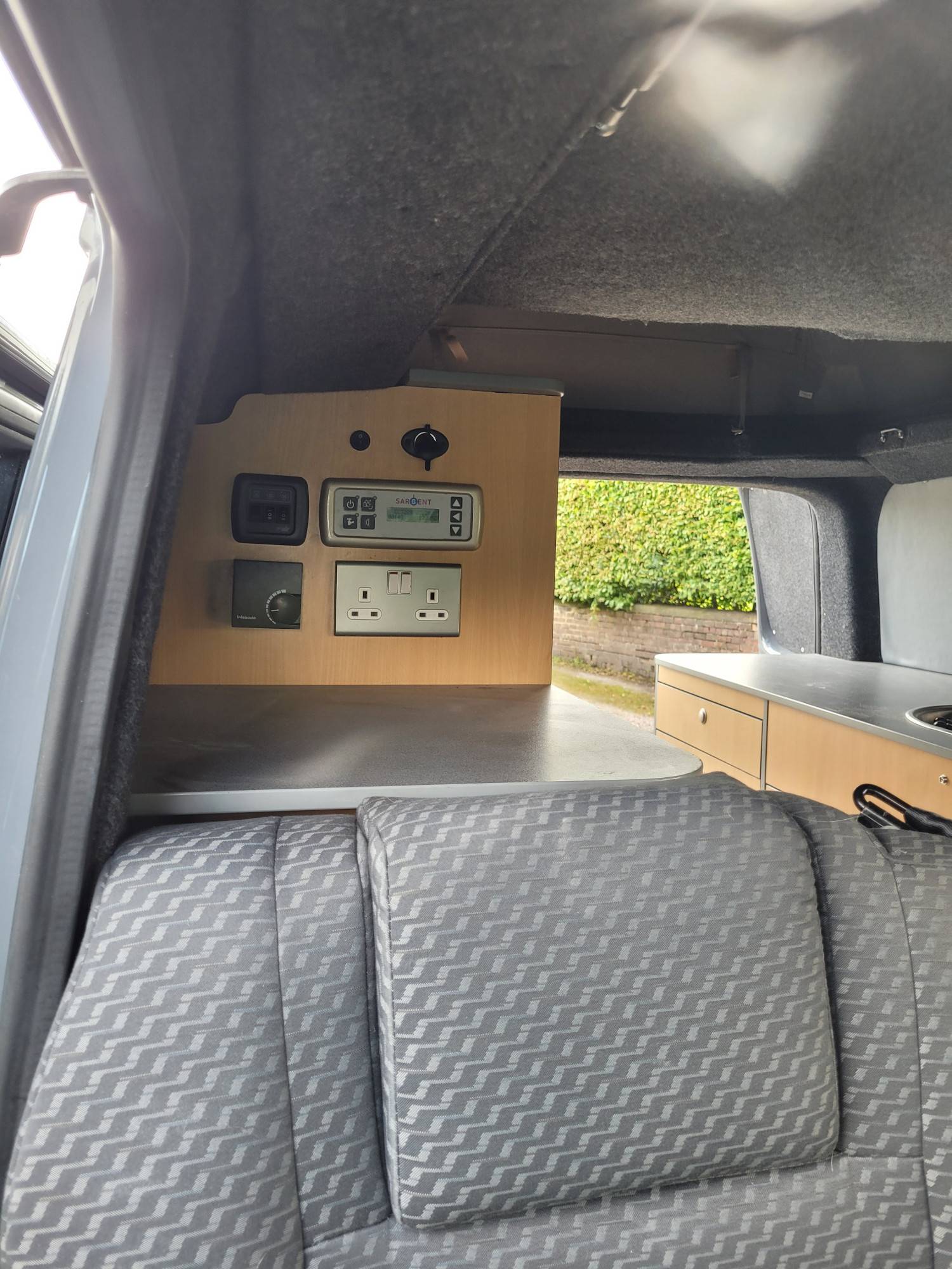 A VW T5 Campervan called Grey-Wolf and for hire in Oldham, Lancashire
