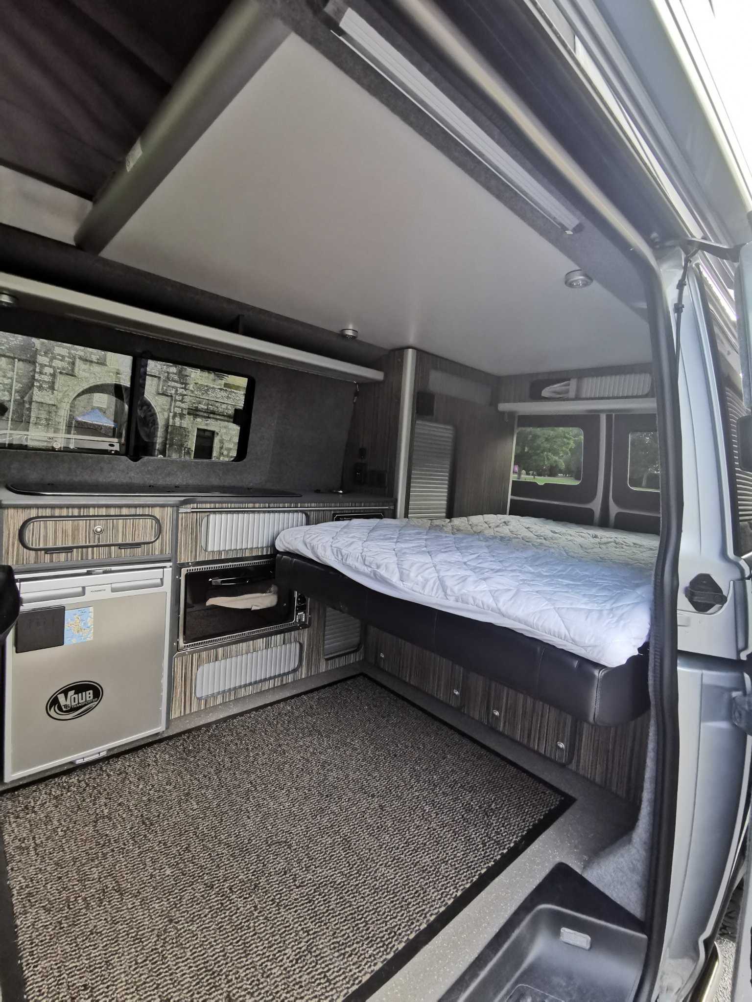 A VW T6 Campervan called Angus and for hire 