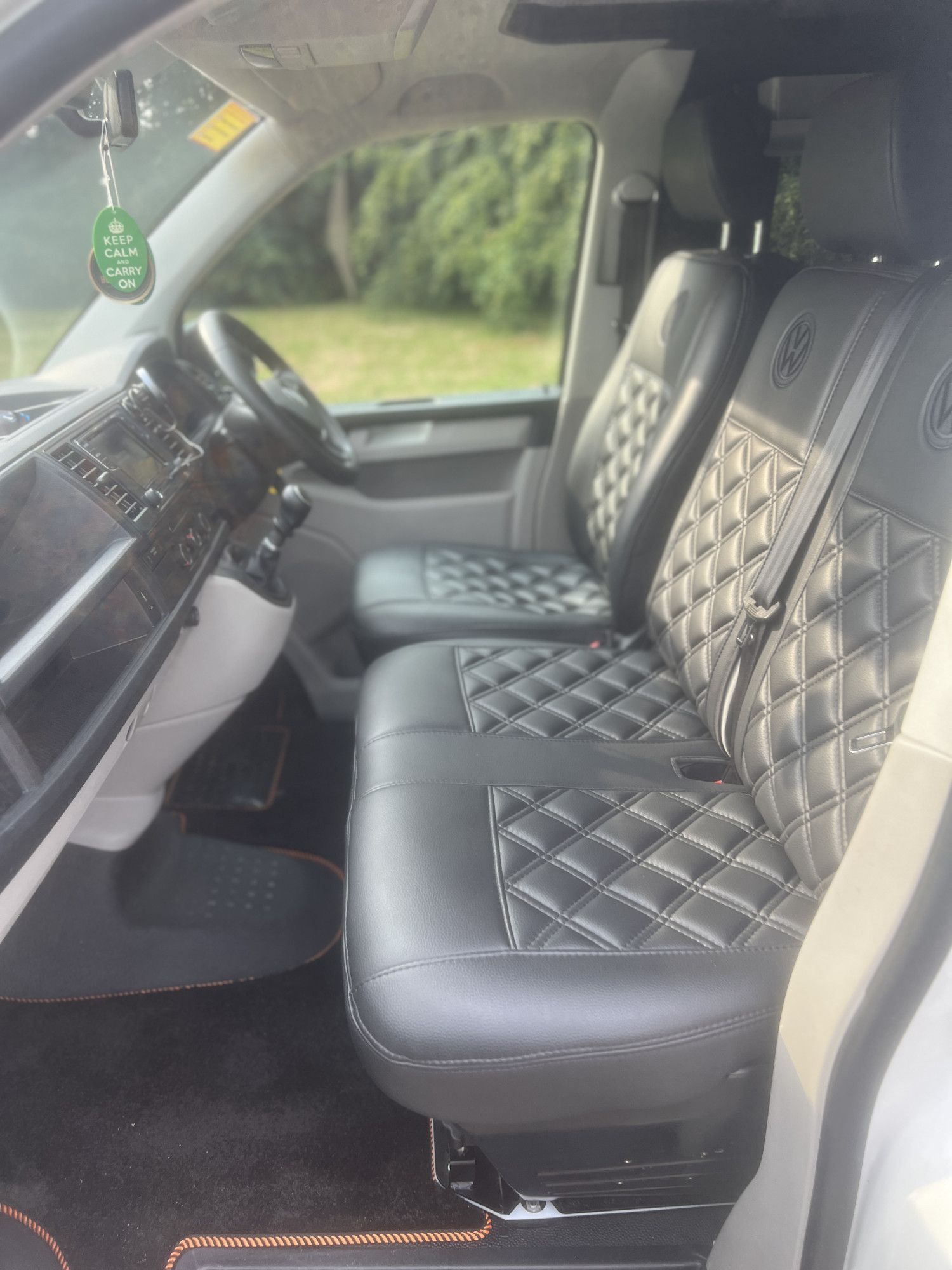 A VW T6 Campervan called T6-4Motion and Front Seats for hire