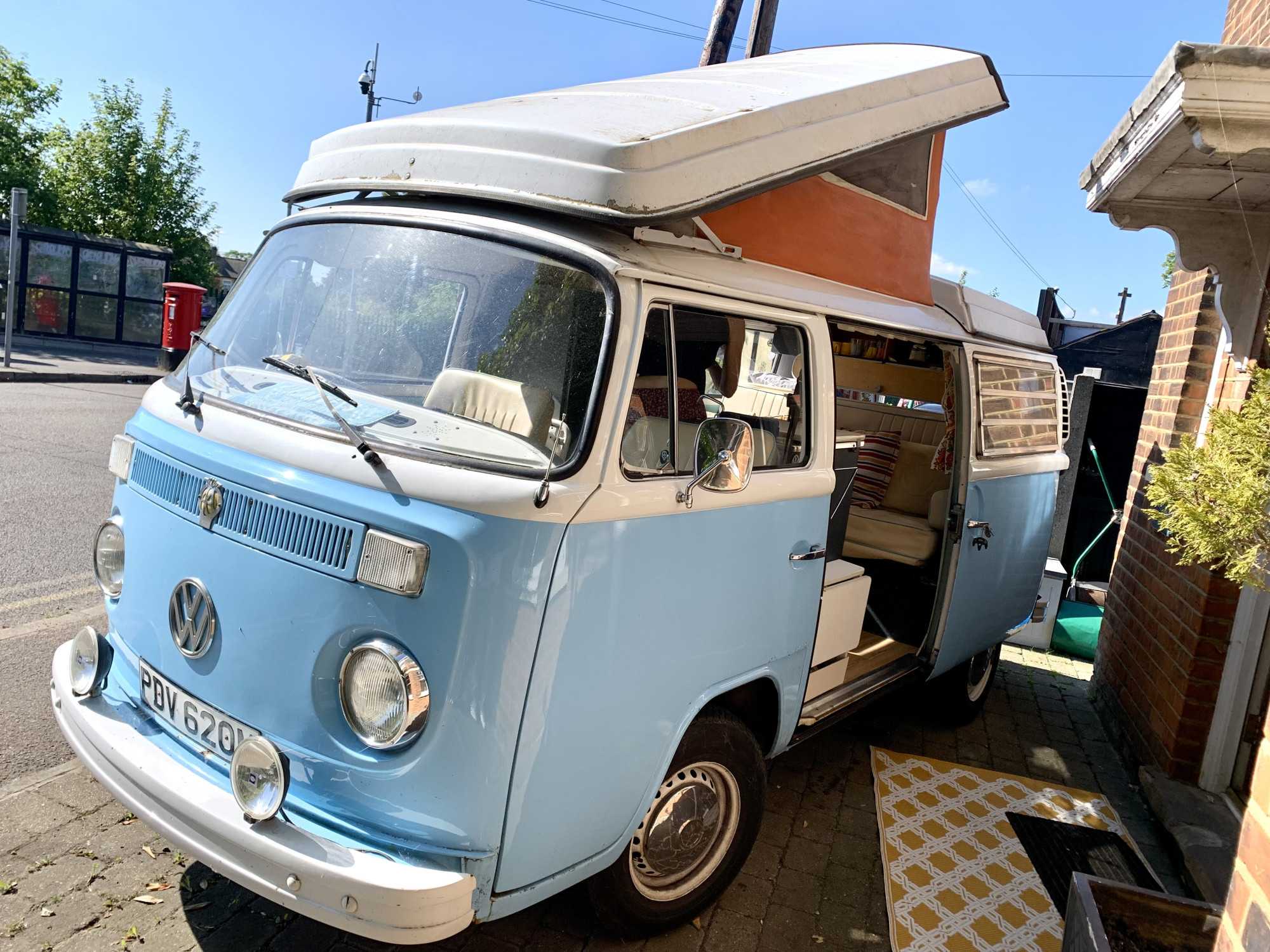 A VW T2 Classic Campervan called Harvey and for hire in Witham, Essex