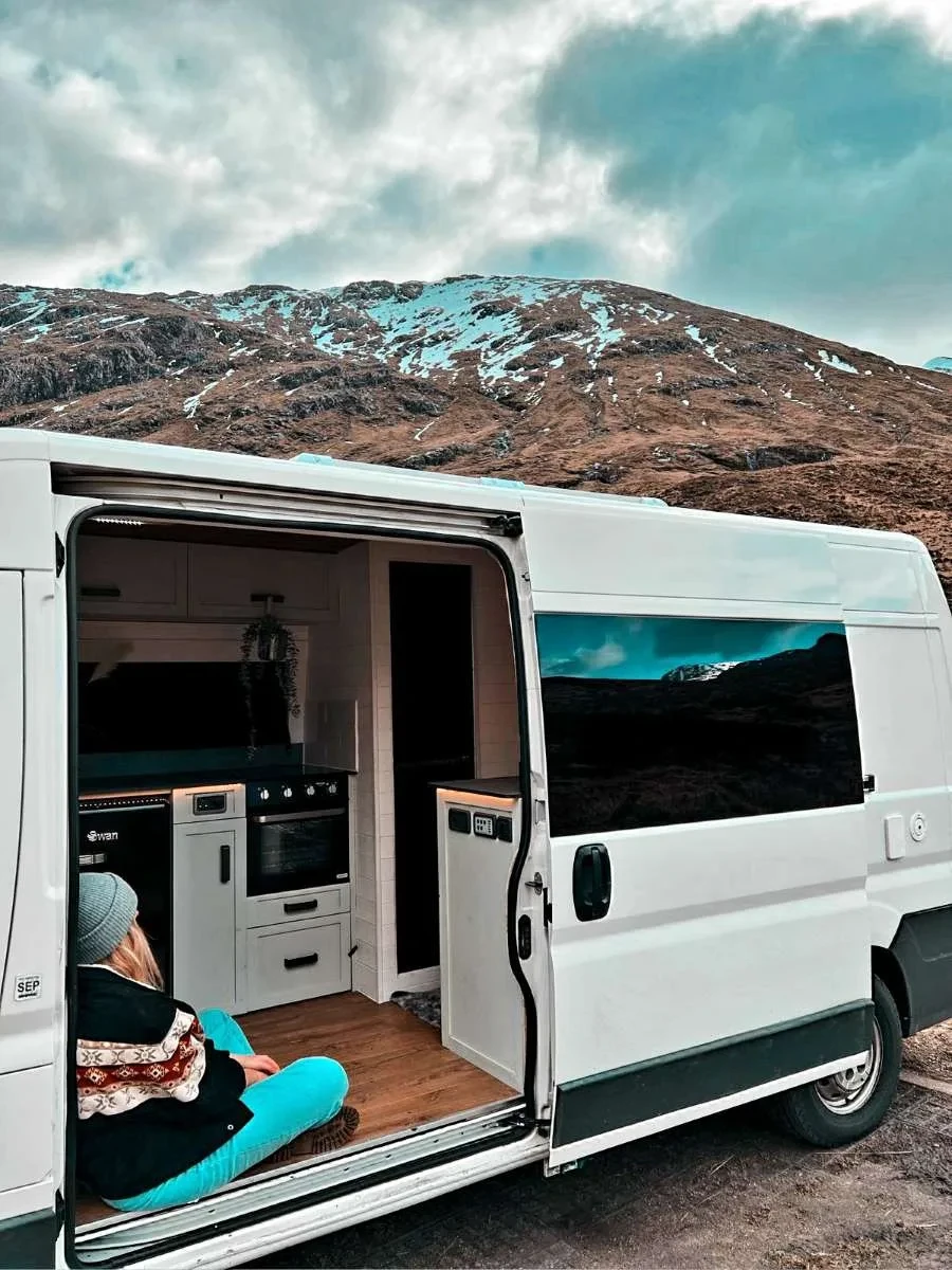 A Citroen Campervan called GLEN and for hire 